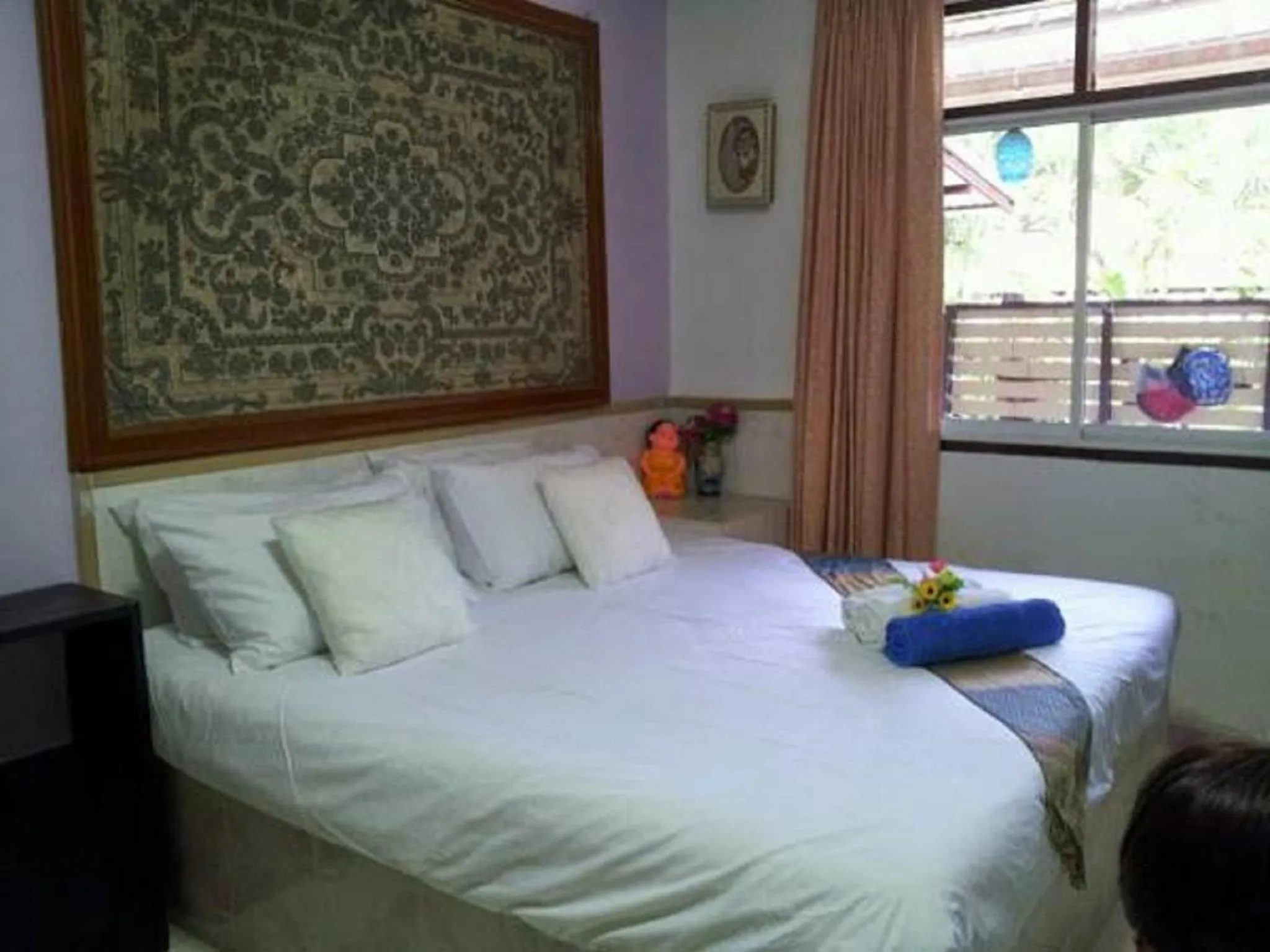 Bed in Nan Inn Bungalow