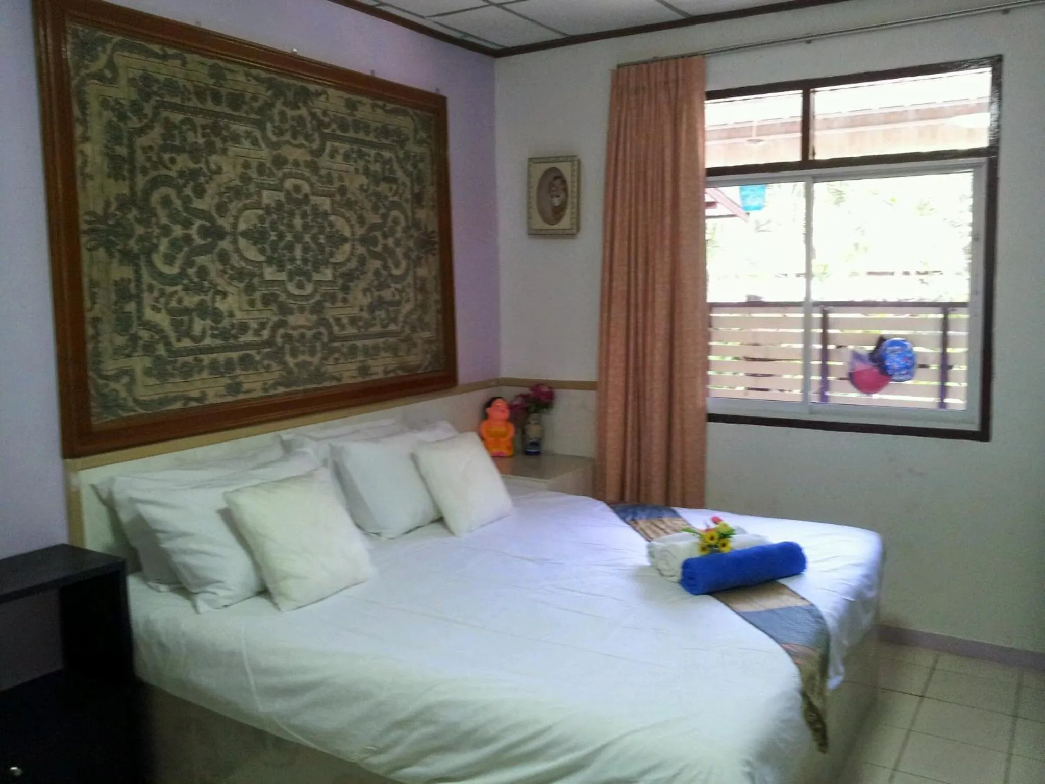 Bed in Nan Inn Bungalow