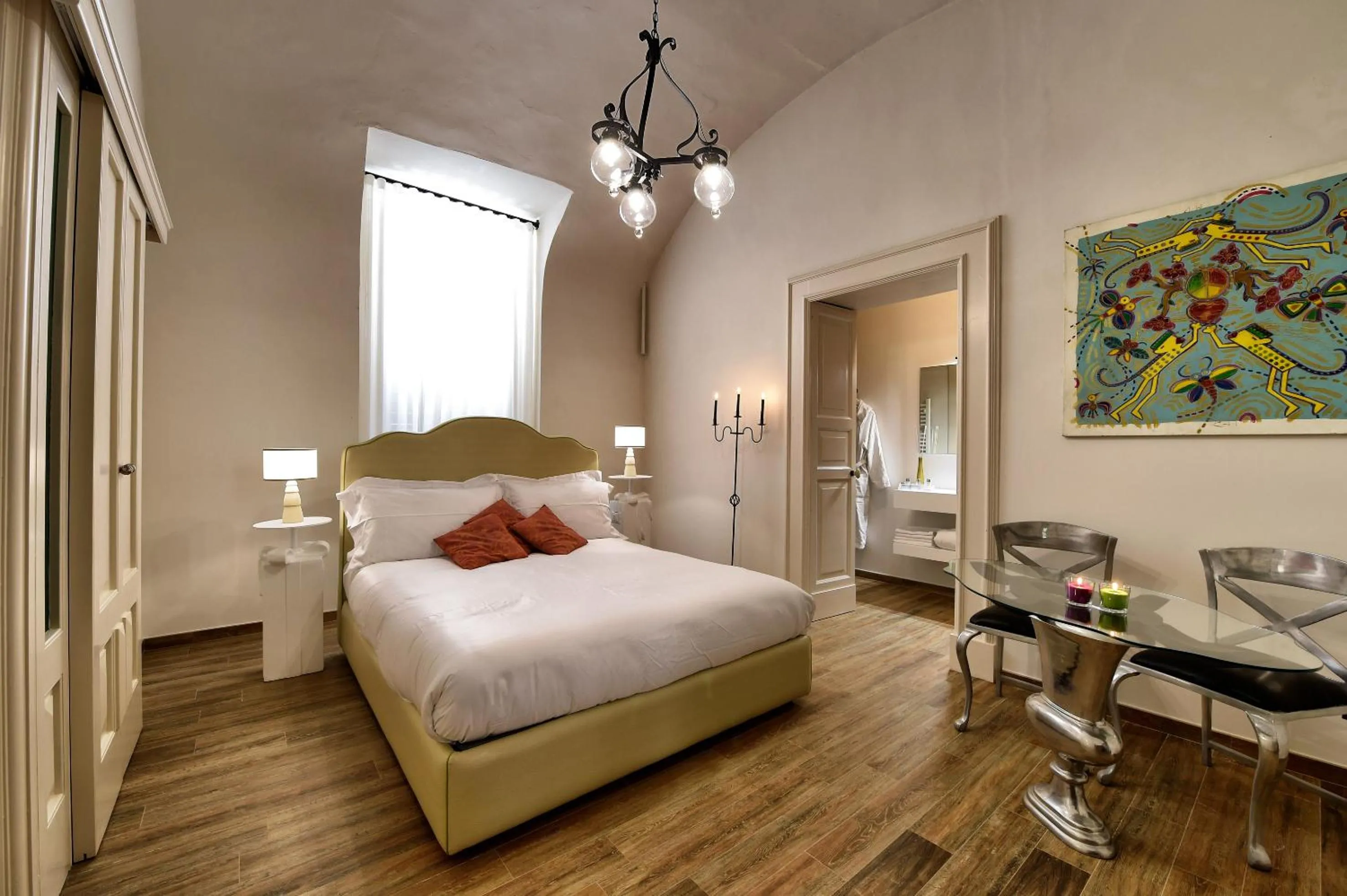 Bedroom, Bed in Palazzo Guido