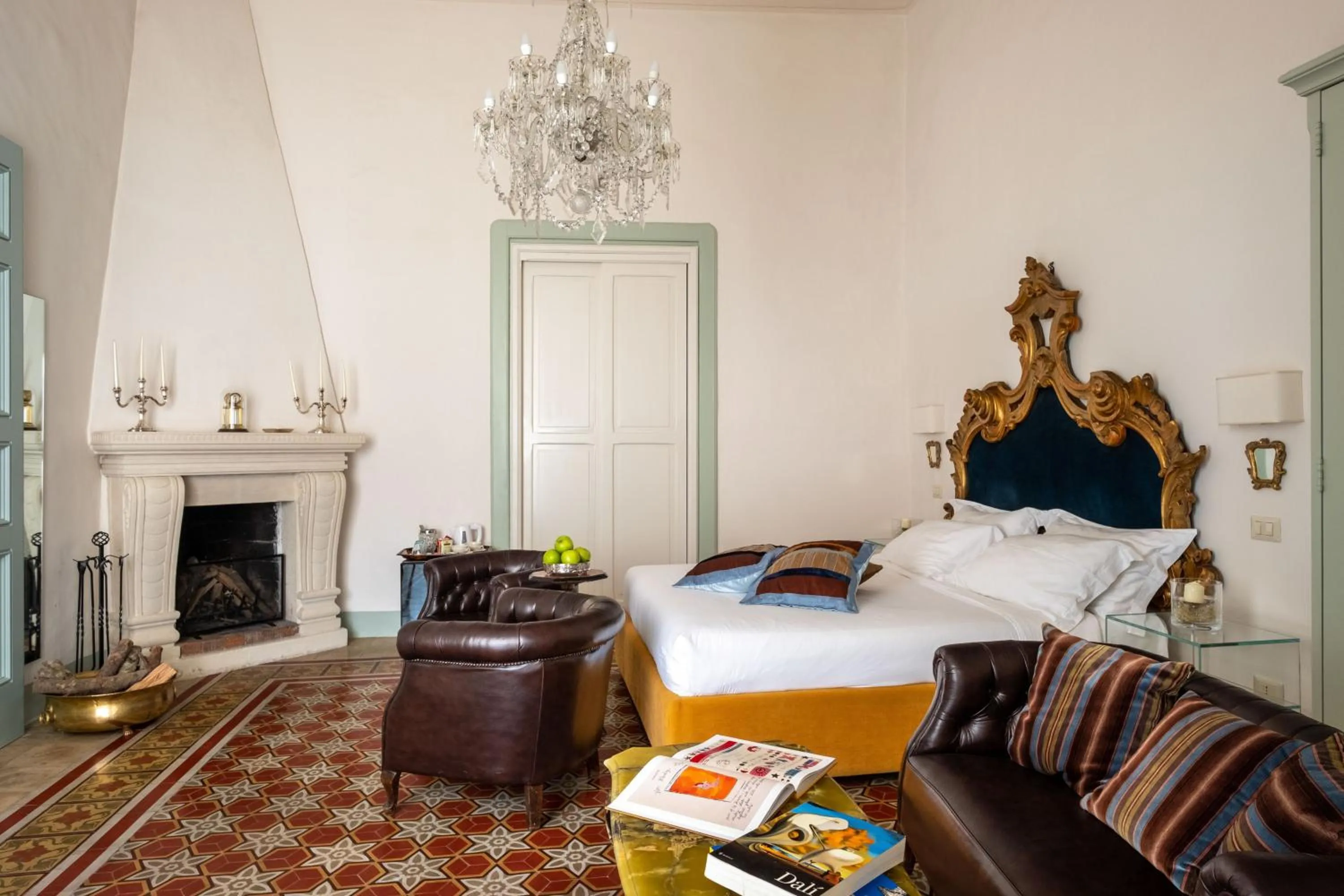 Bedroom, Bed in Palazzo Guido