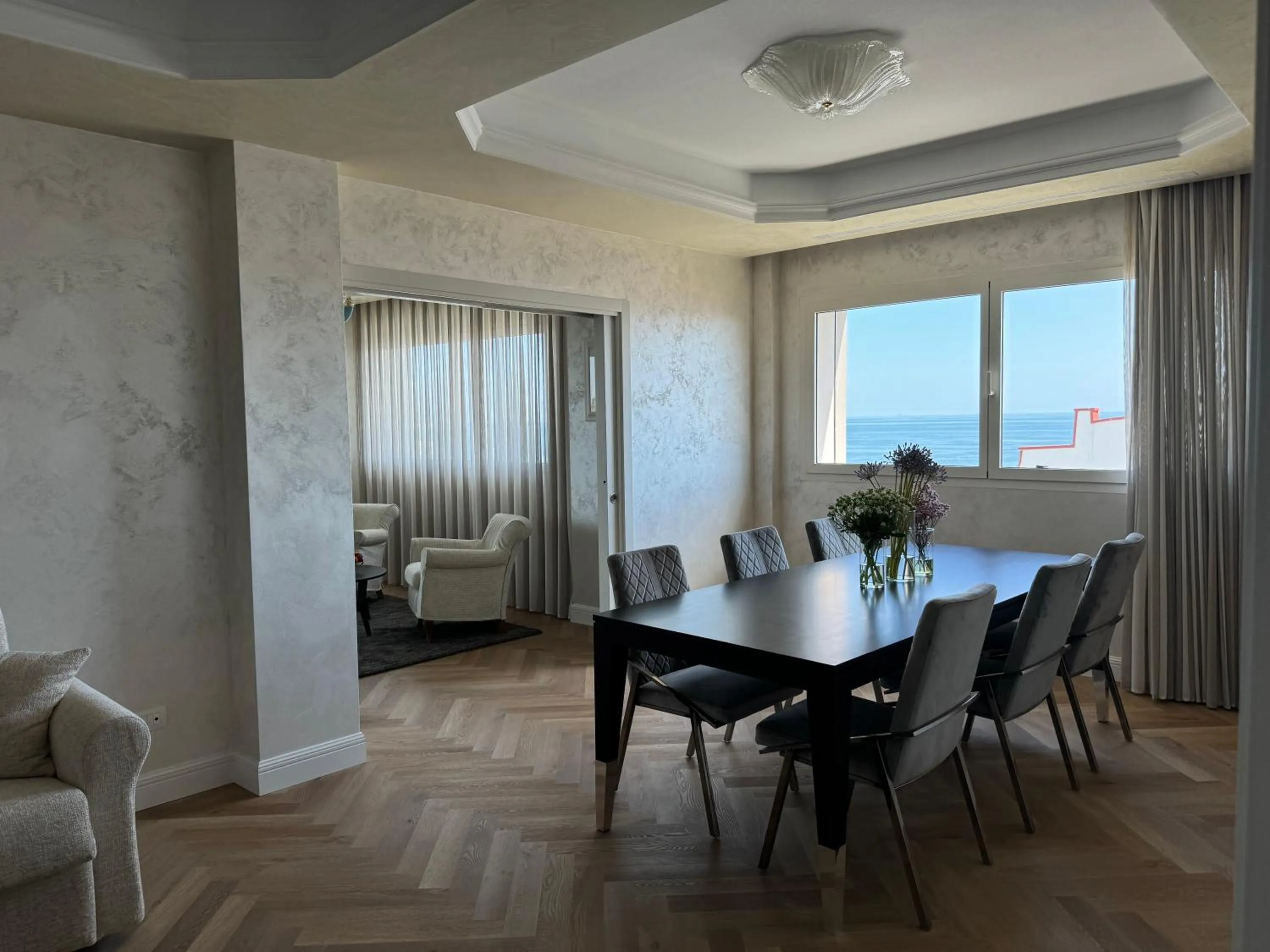 Dining area in Grand Hotel Gallia