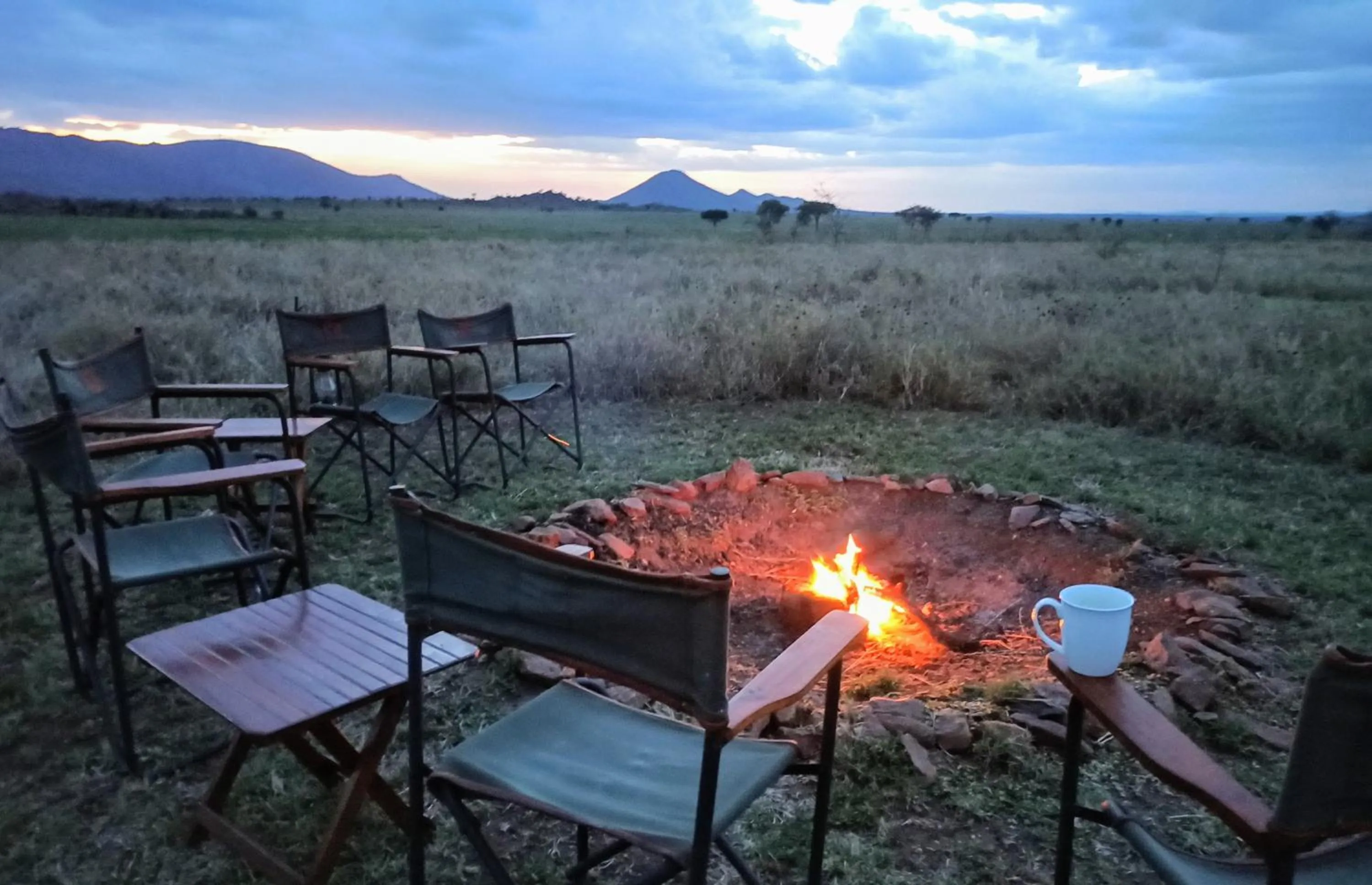 Area and facilities in Kananga Special Tented Camp