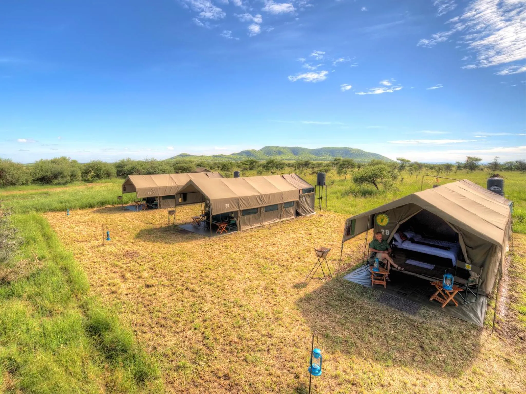 Day in Kananga Special Tented Camp