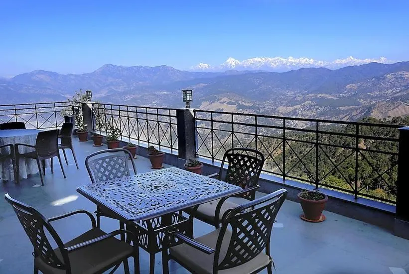 Balcony/Terrace in Woodsvilla Resort Ranikhet