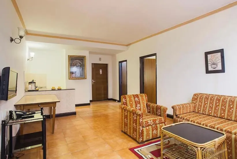 Living room in Woodsvilla Resort Ranikhet