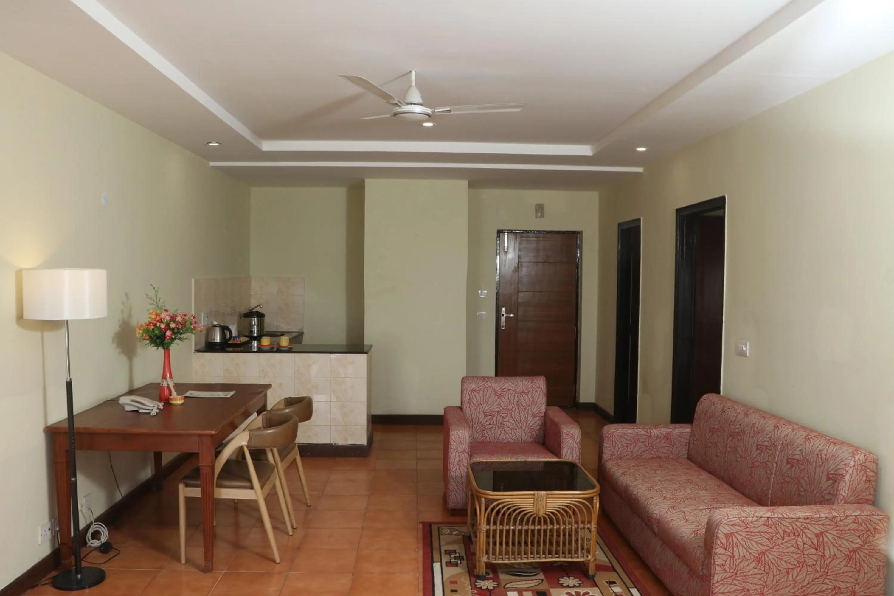 Seating area in Woodsvilla Resort Ranikhet