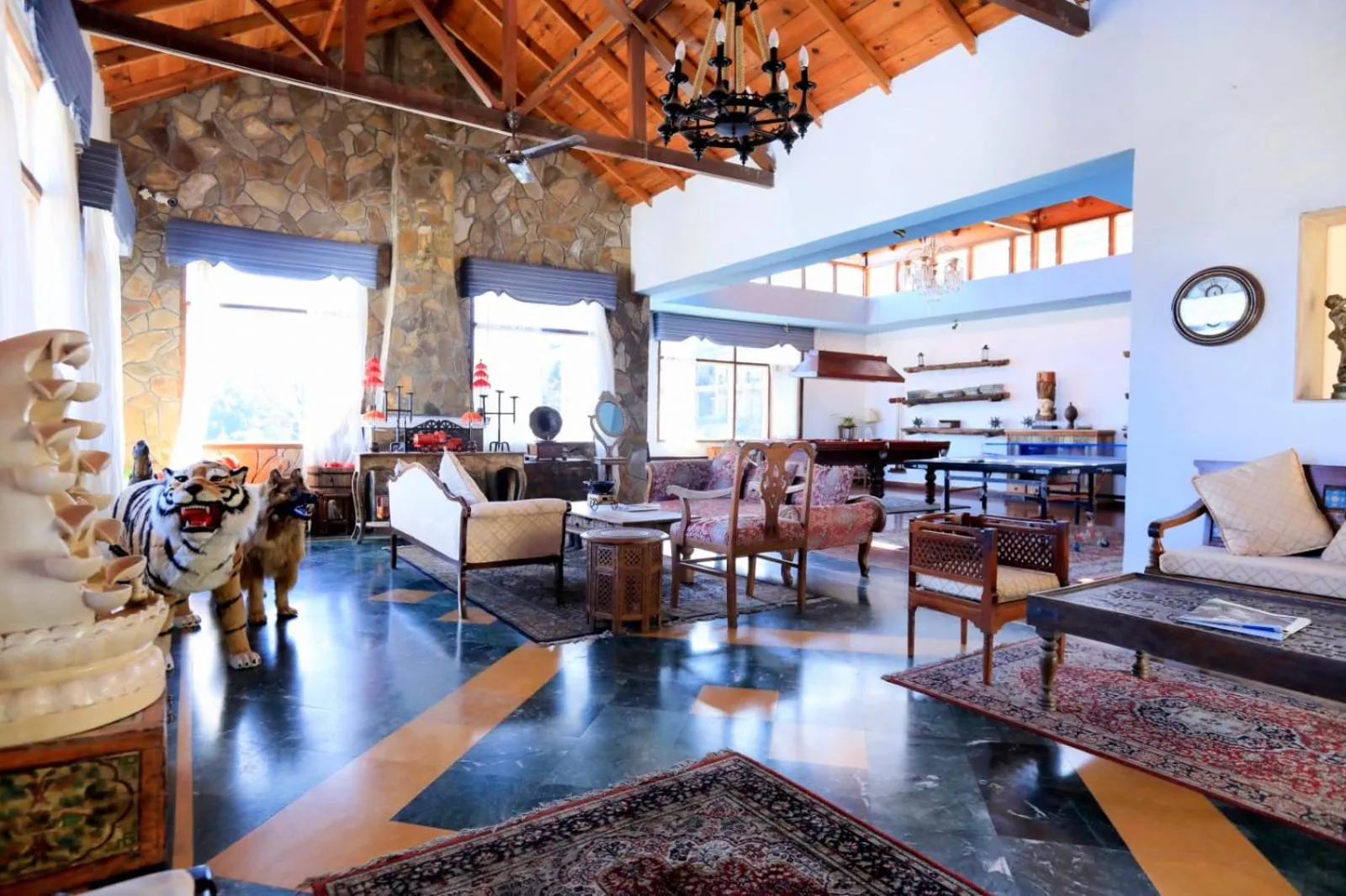 Game Room in Woodsvilla Resort Ranikhet