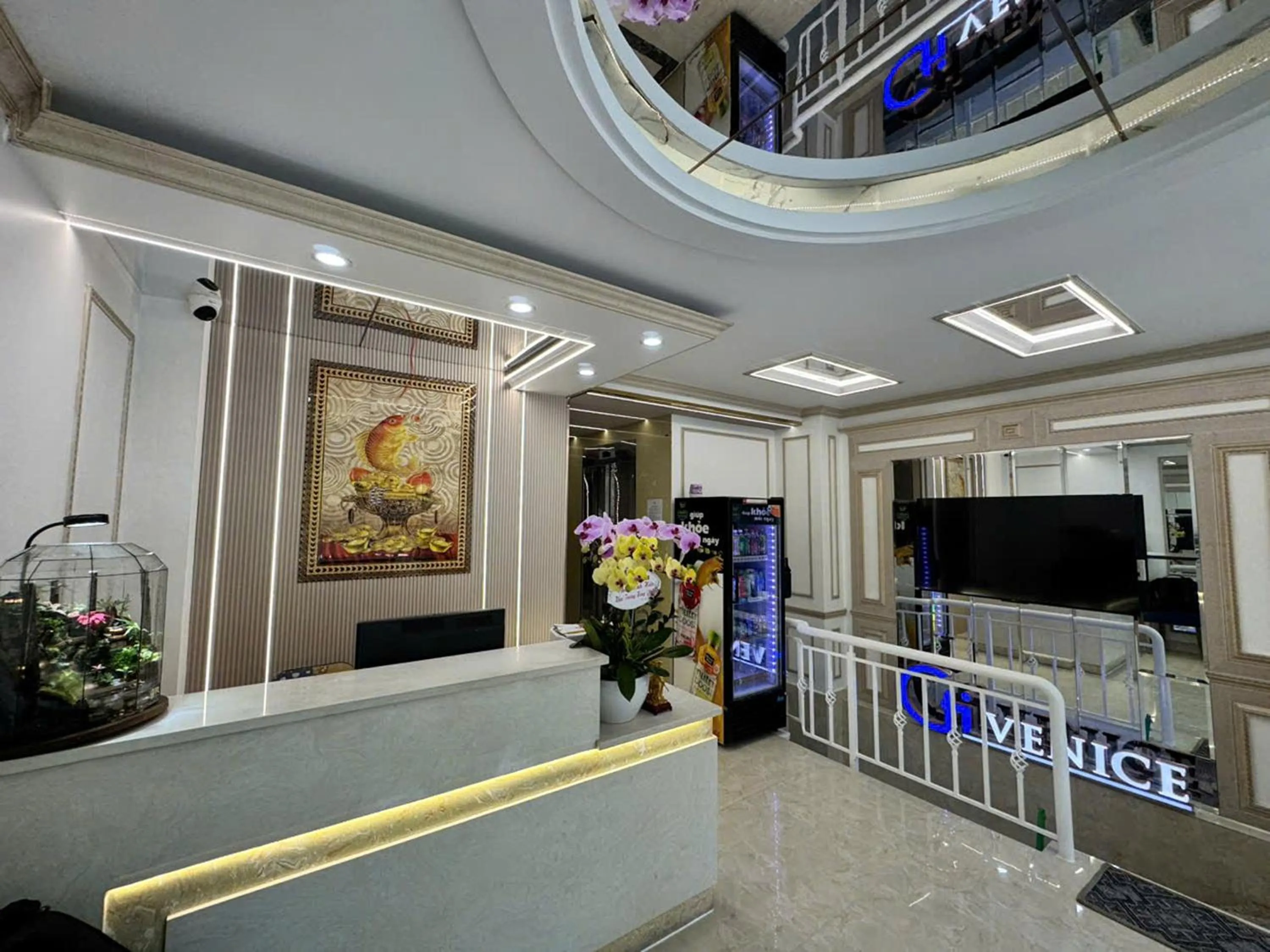 Lobby or reception in Minh Ngoc Hotel