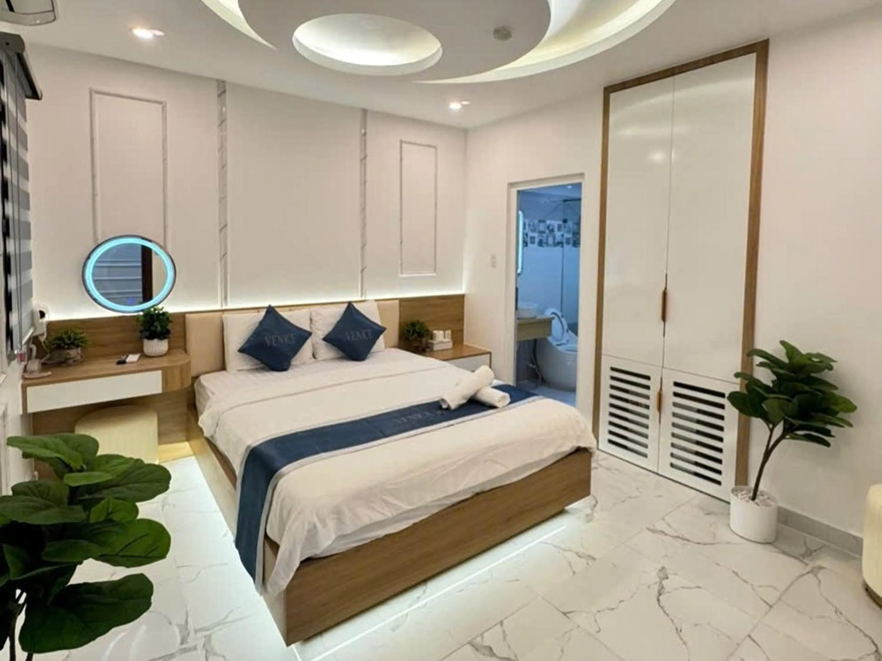 Bed in Minh Ngoc Hotel