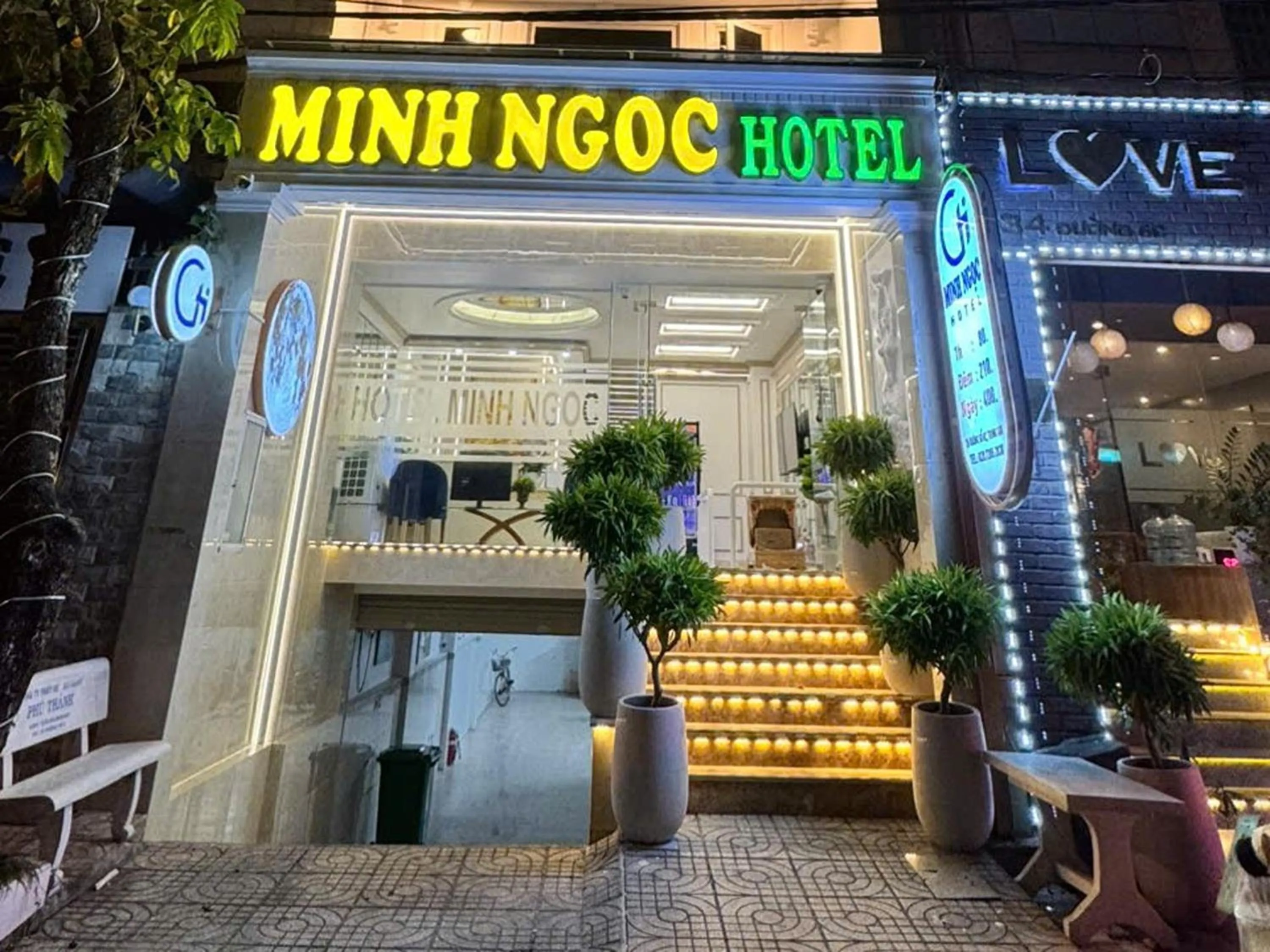 Property building in Minh Ngoc Hotel
