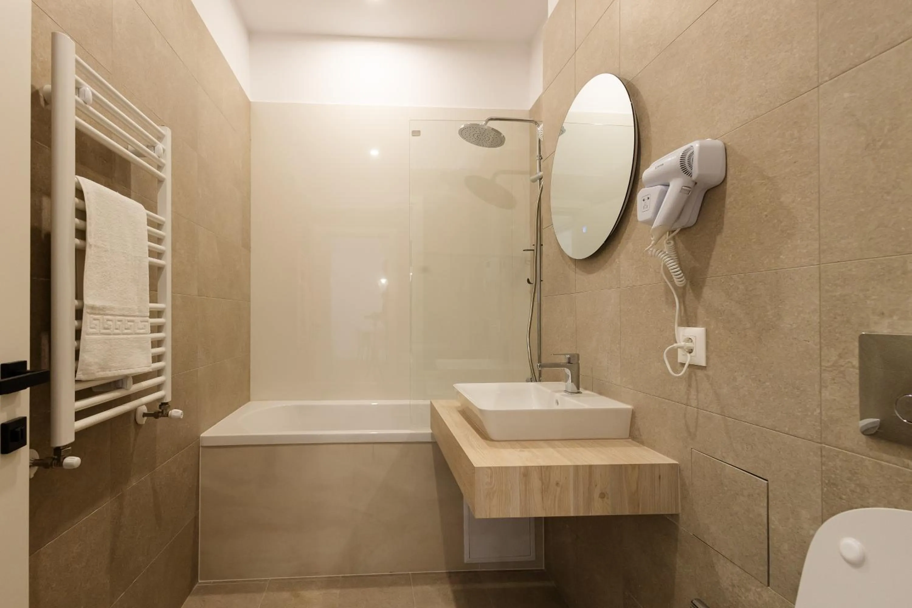 Bathroom in Central Suites