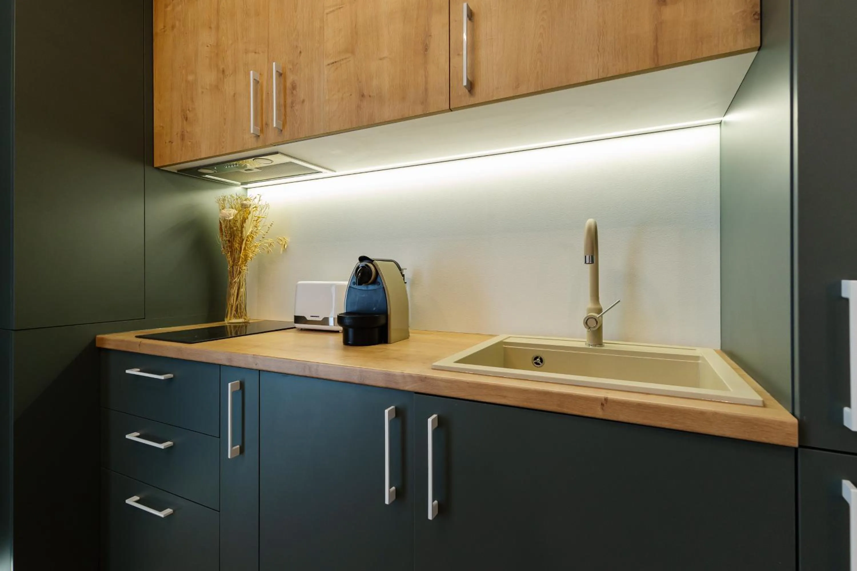 Kitchen or kitchenette in Central Suites