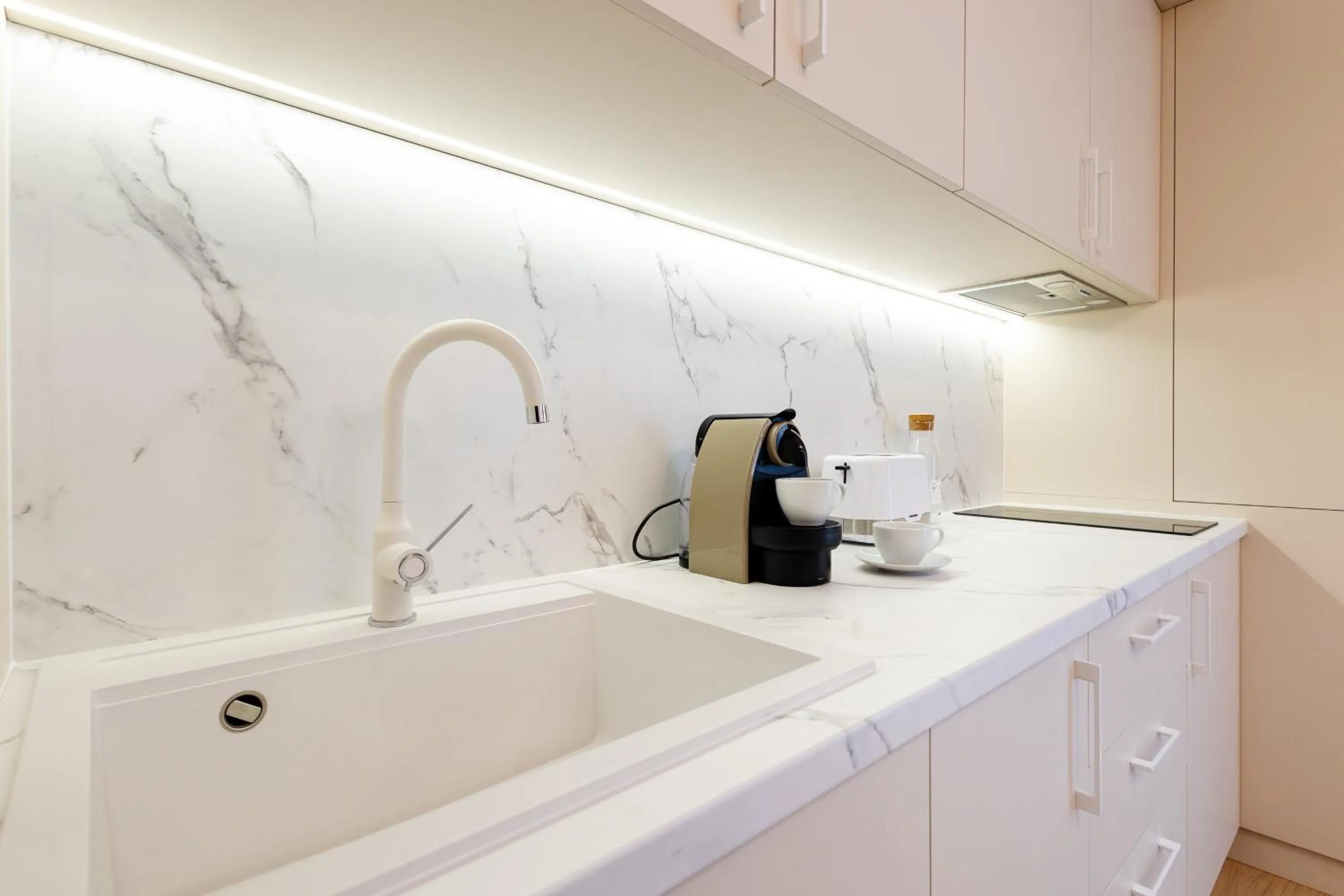 Kitchen or kitchenette in Central Suites