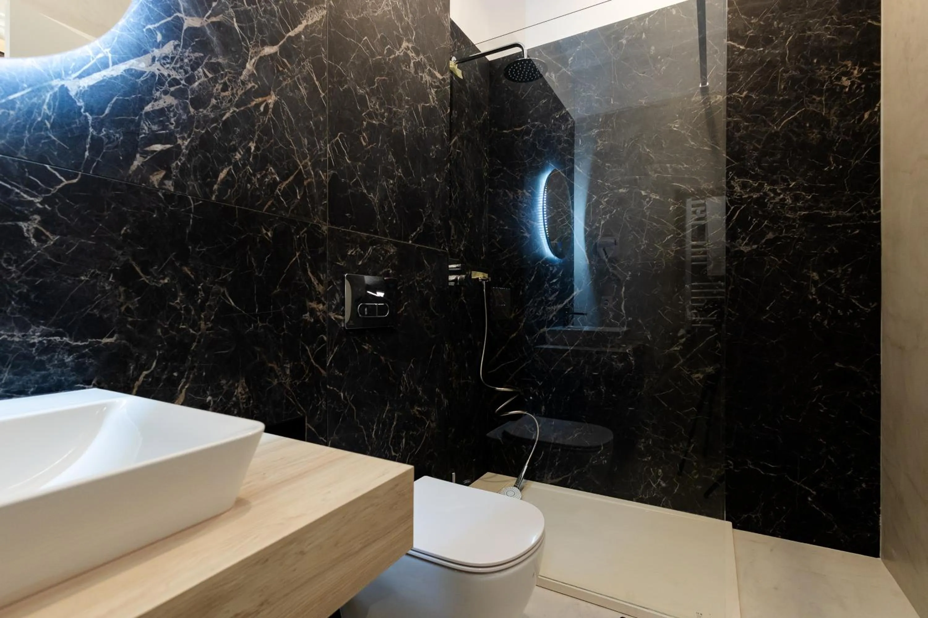 Bathroom in Central Suites