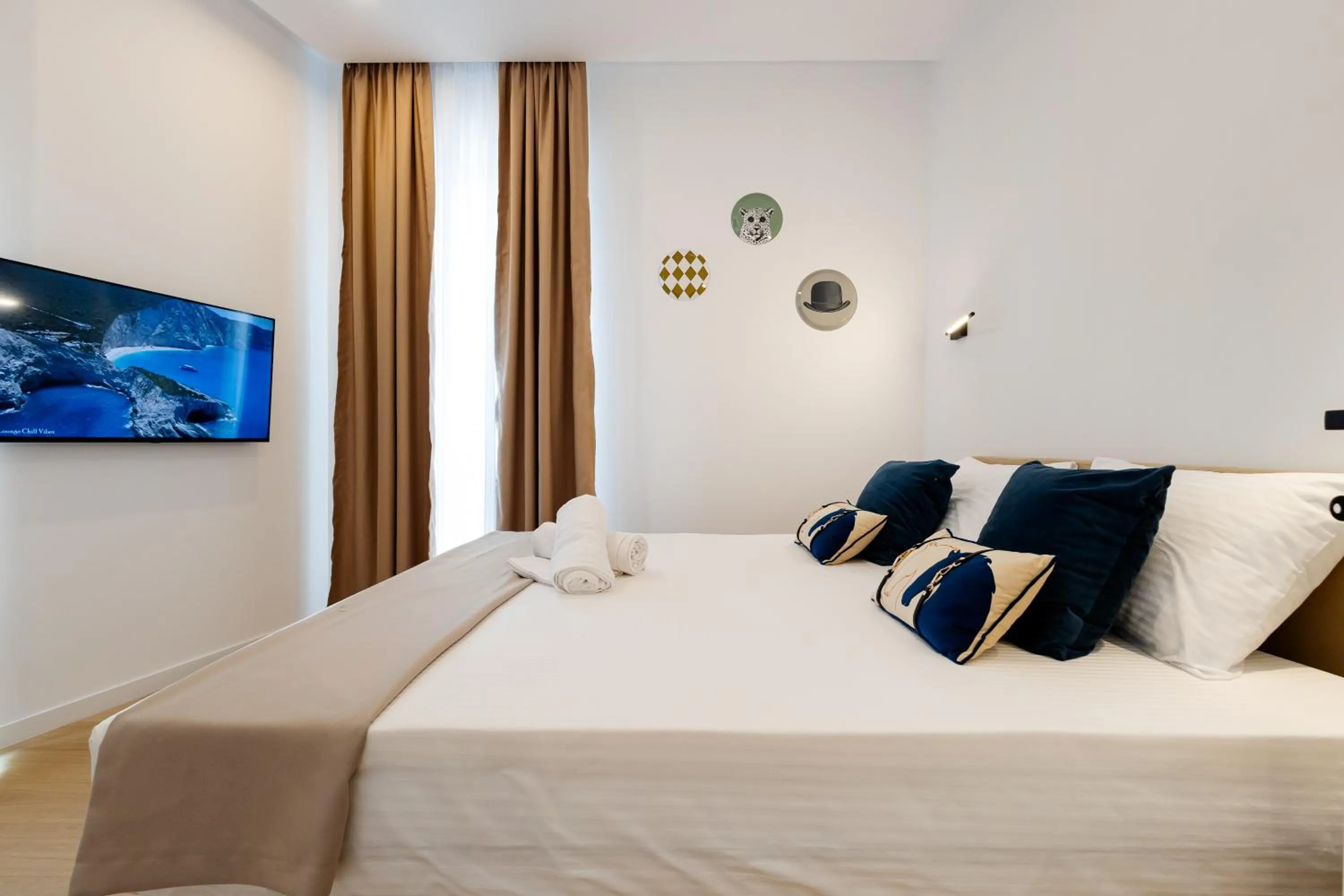 Bed in Central Suites