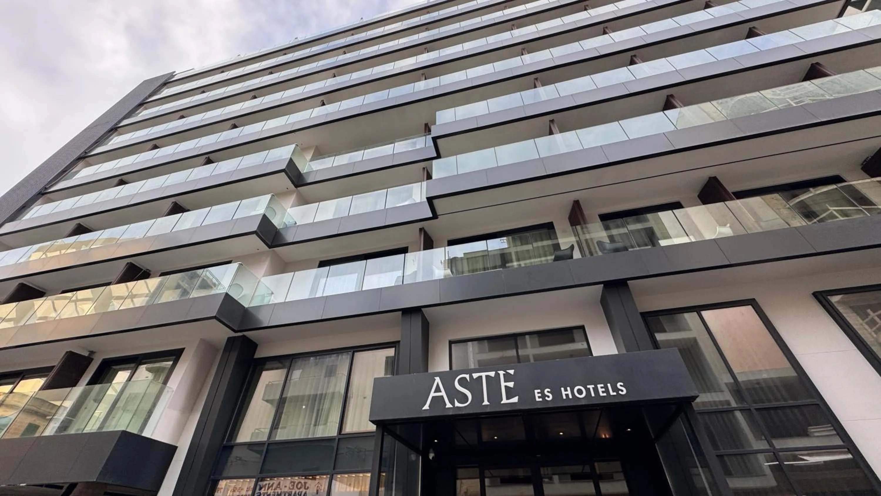 Property building in ASTE hotel
