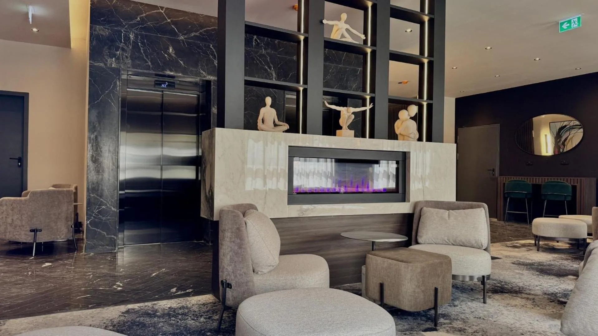 Lounge or bar in ASTE hotel