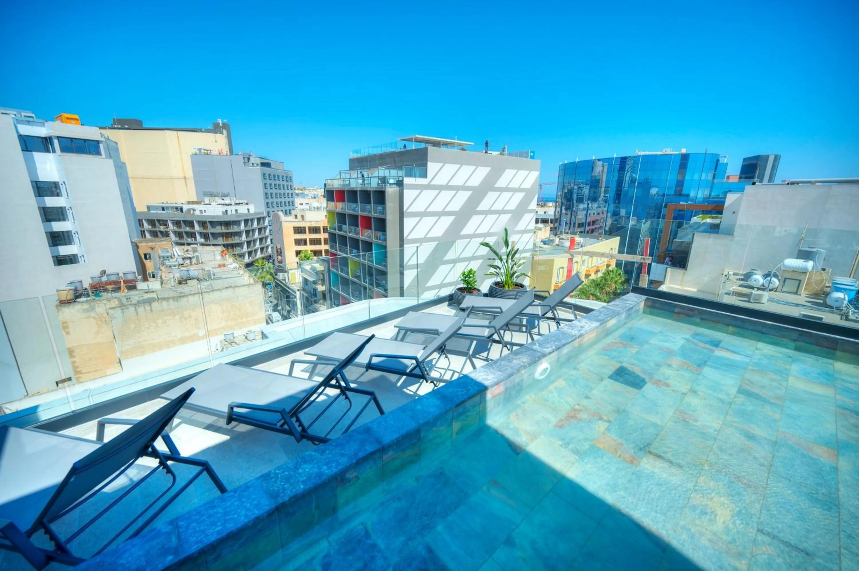 Swimming pool in ASTE hotel