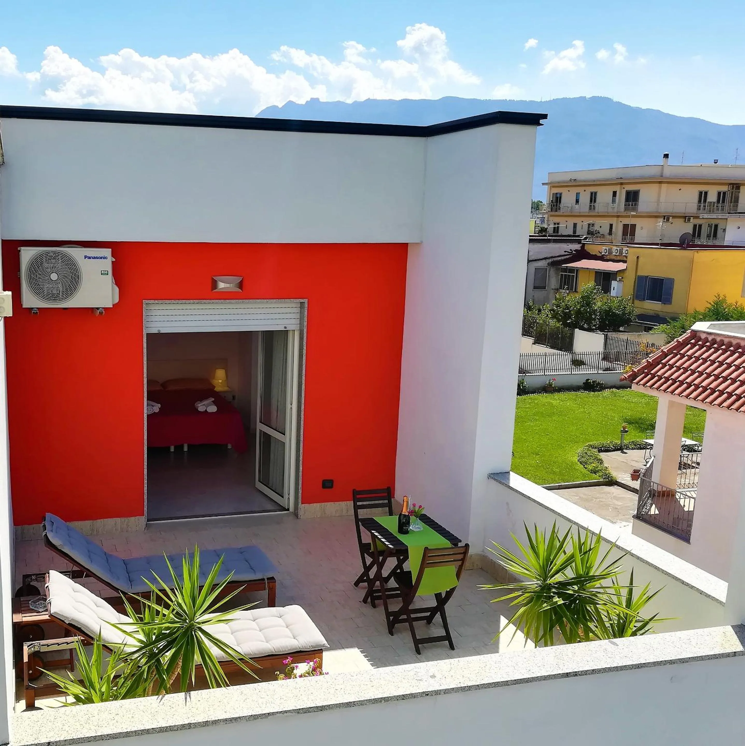 Balcony/Terrace in Zefiro B&B