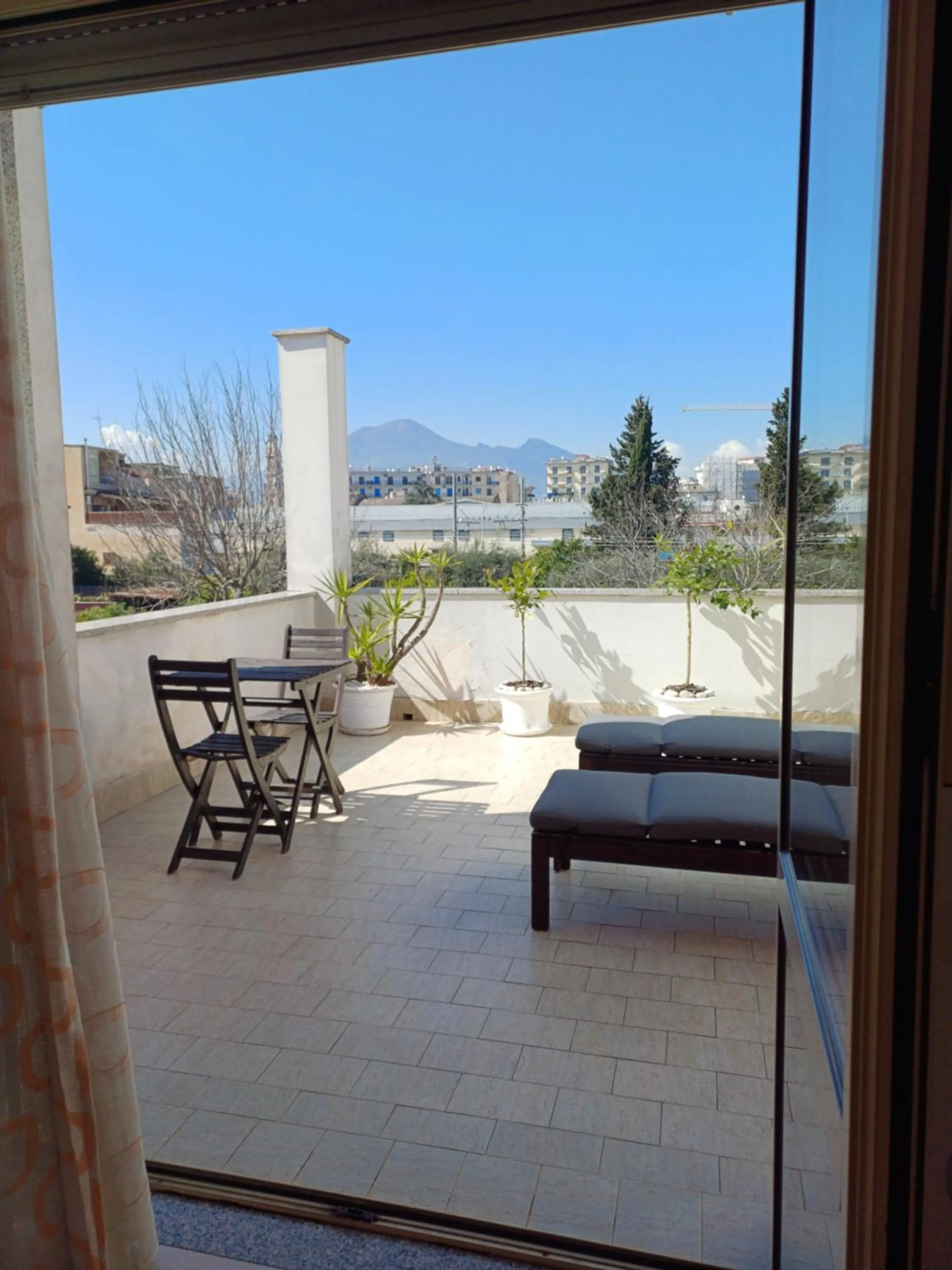 Balcony/Terrace in Zefiro B&B