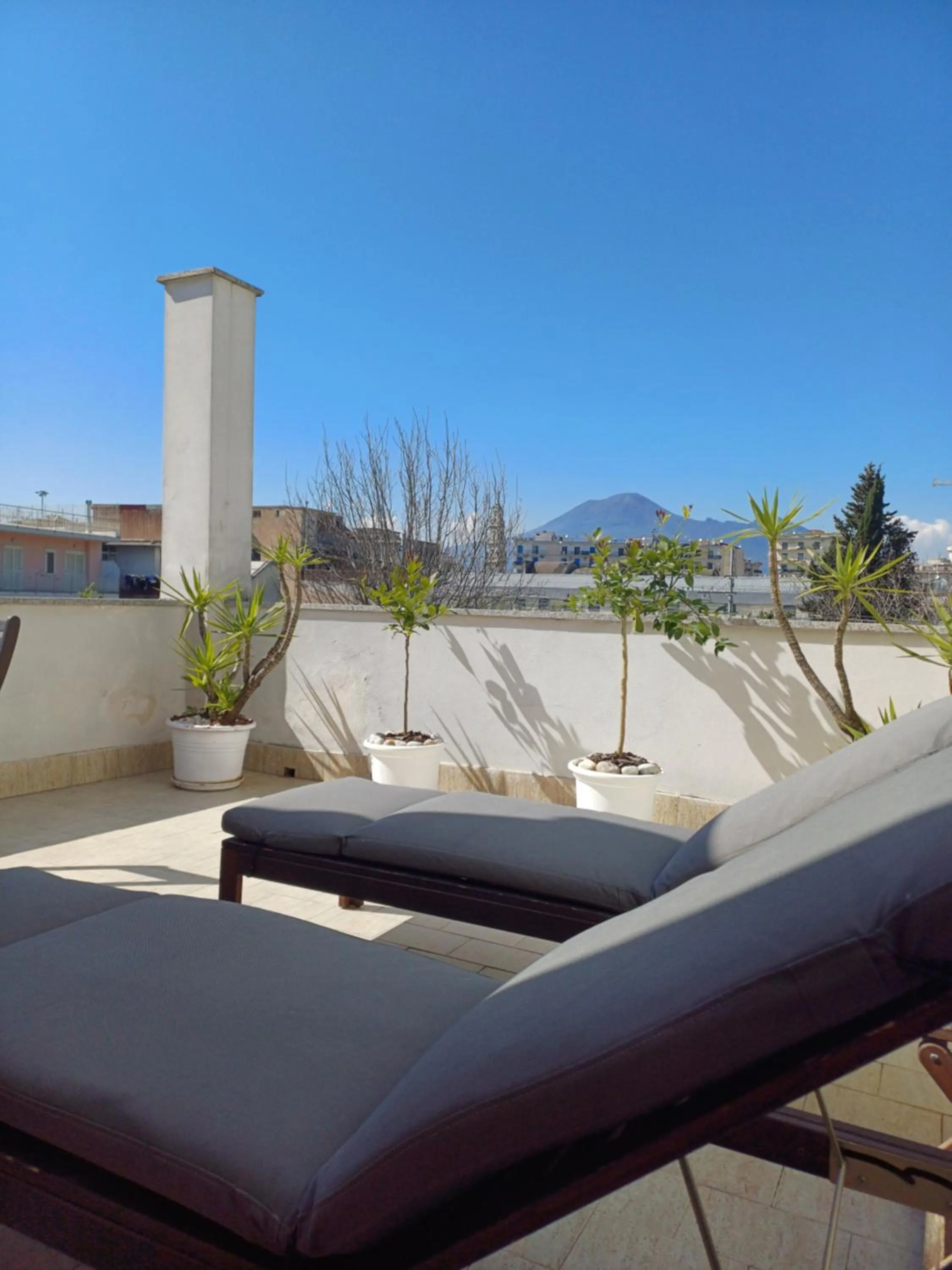 Balcony/Terrace in Zefiro B&B