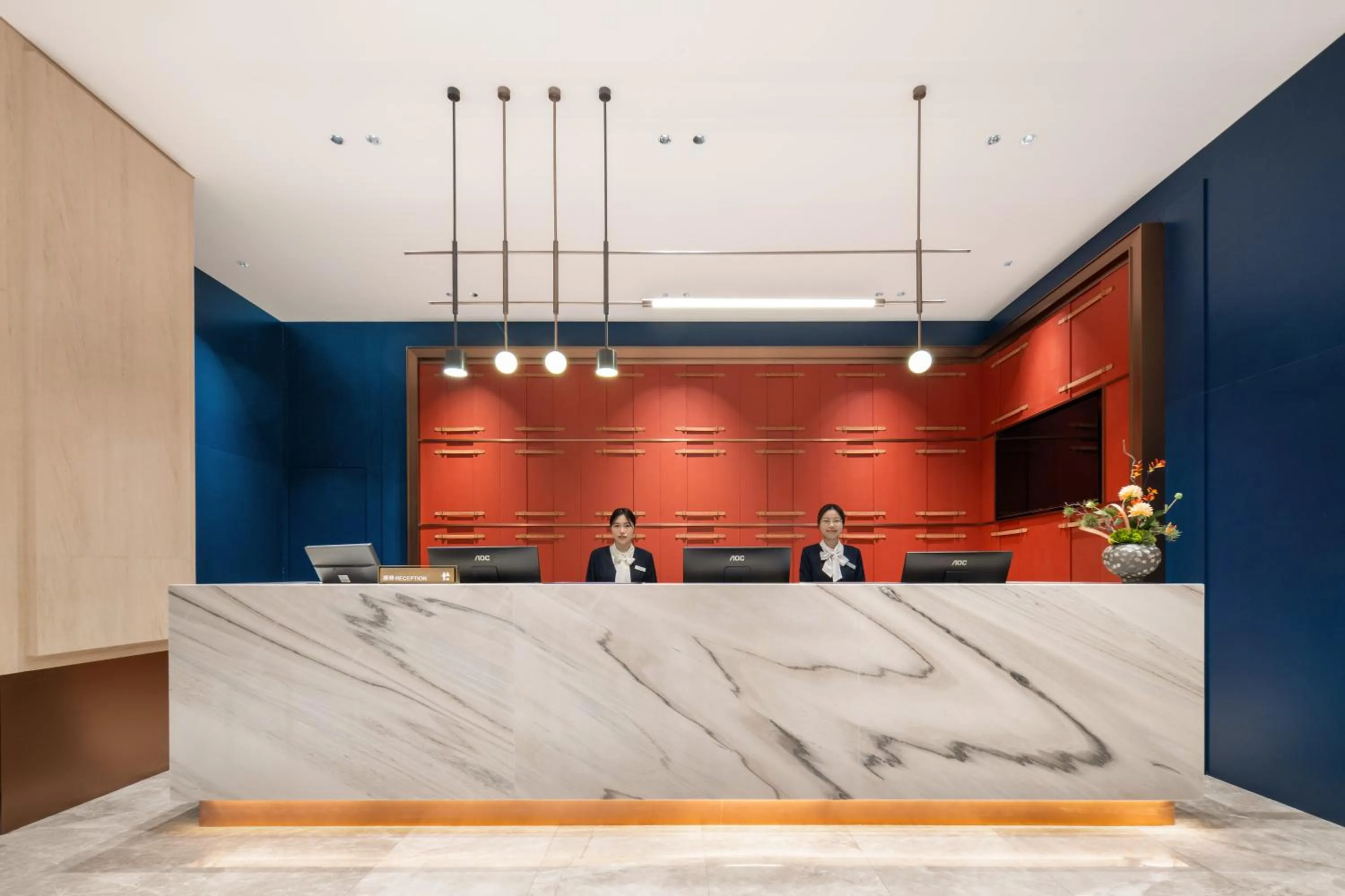 Lobby or reception in Ramada by Wyndham Guangzhou Huangpu