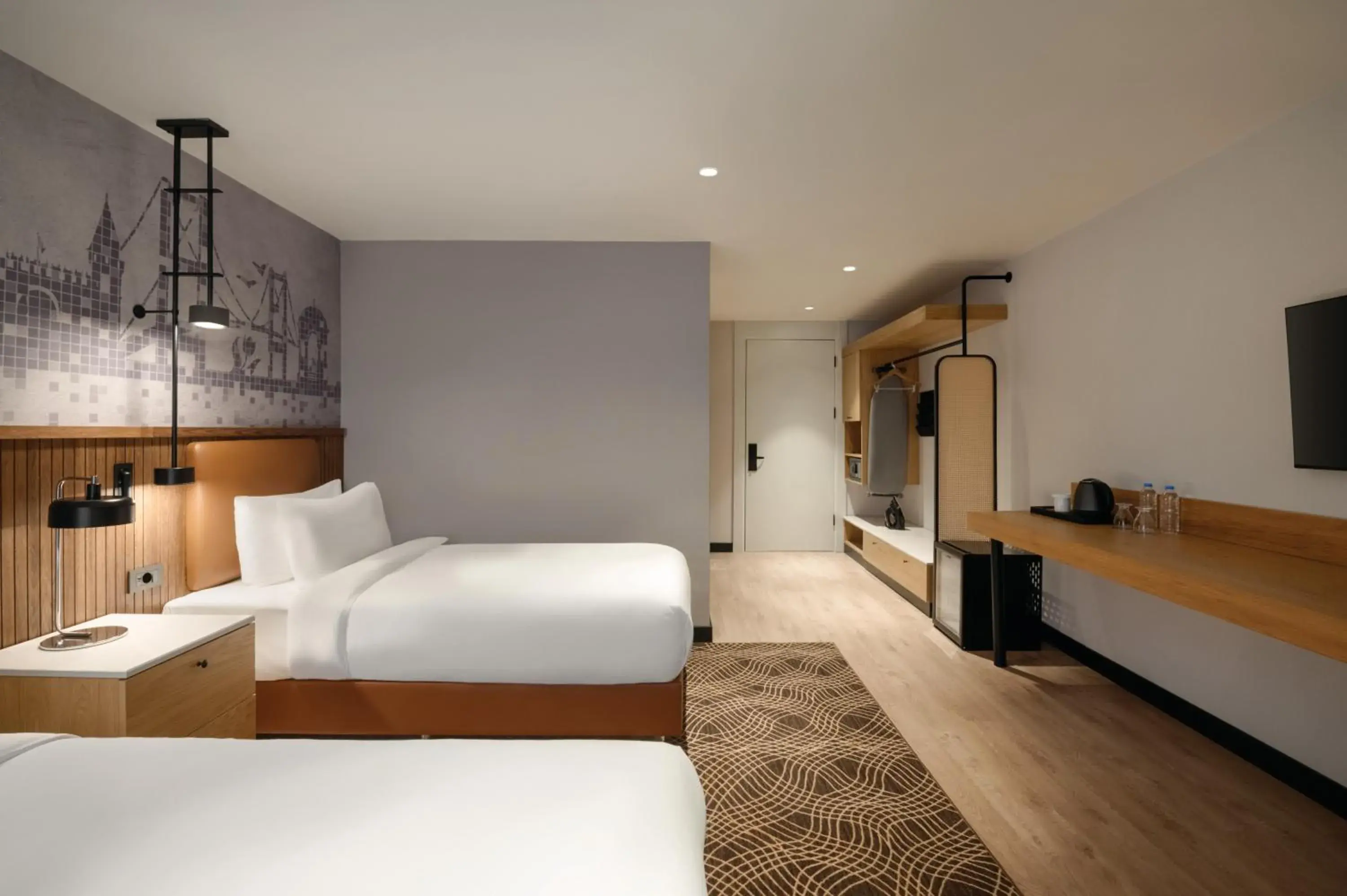 Premium Twin Room with City View in Tryp by Wyndham Istanbul Beyoglu Premium Twin Room with City View in Tryp by Wyndham Istanbul Beyoglu