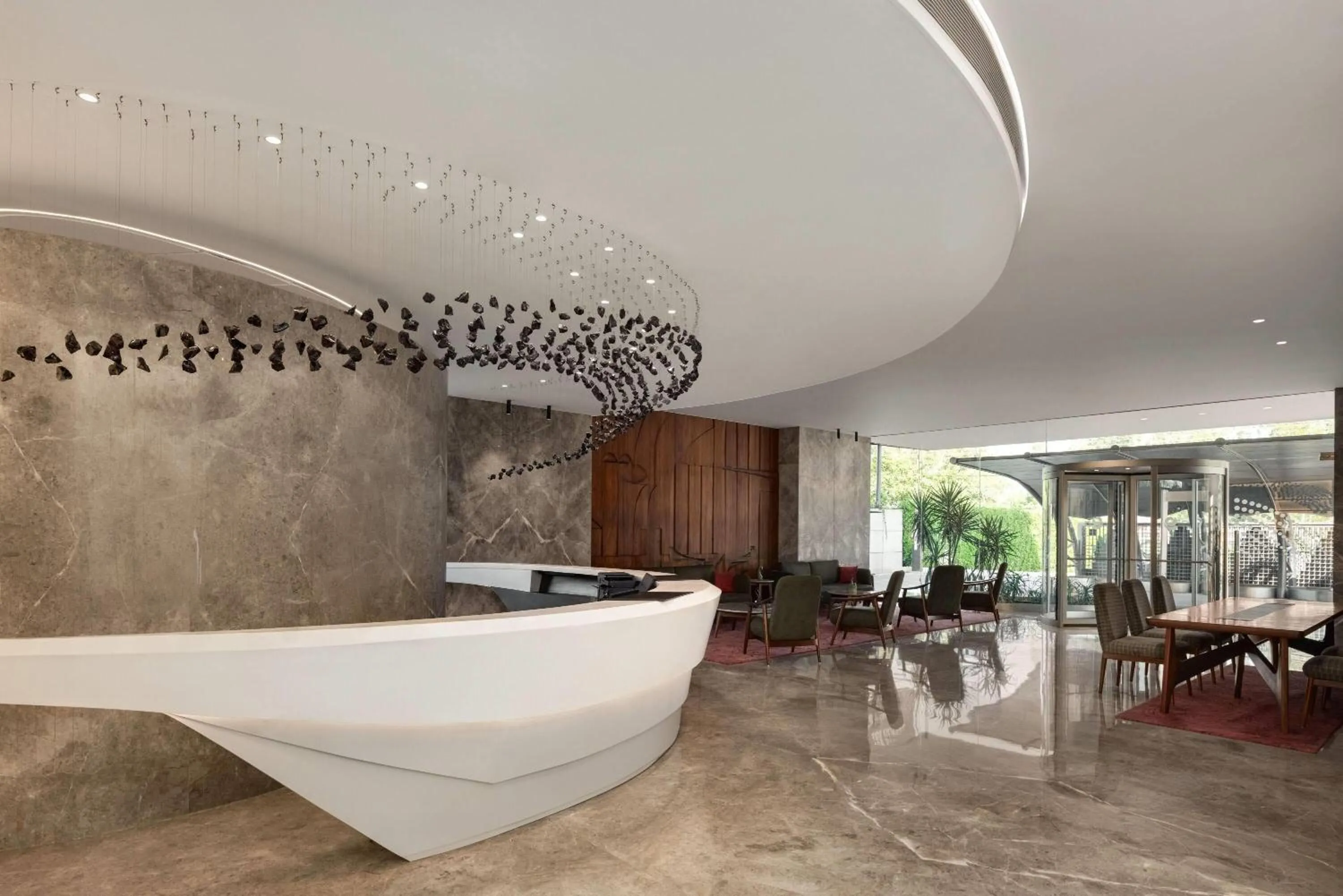 Lobby or reception in Ramada Encore by Wyndham Ambala GT Road