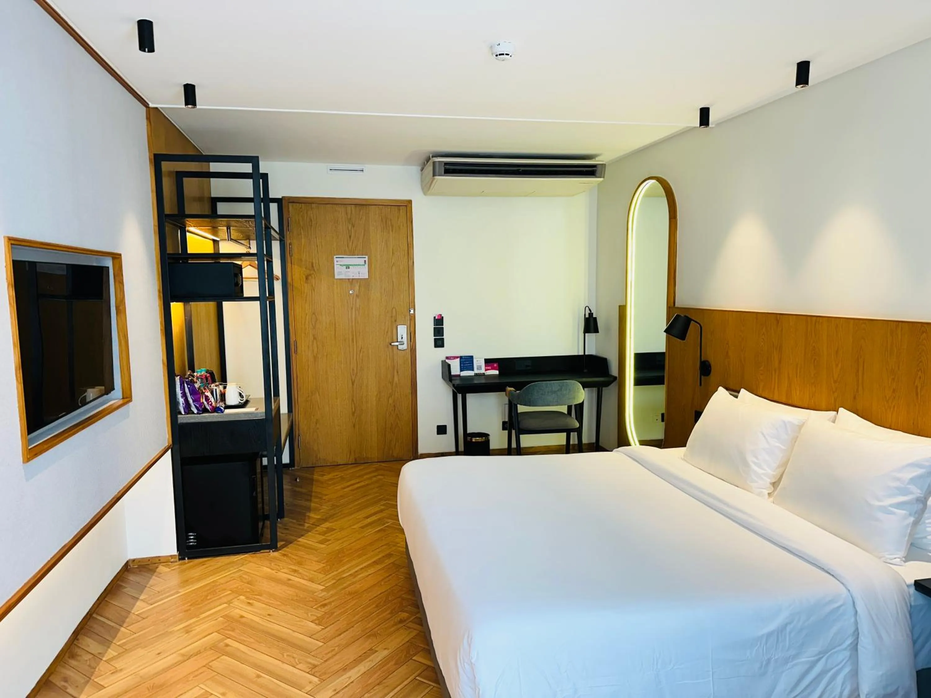 Bedroom, Bed in Ramada Encore by Wyndham Ambala GT Road