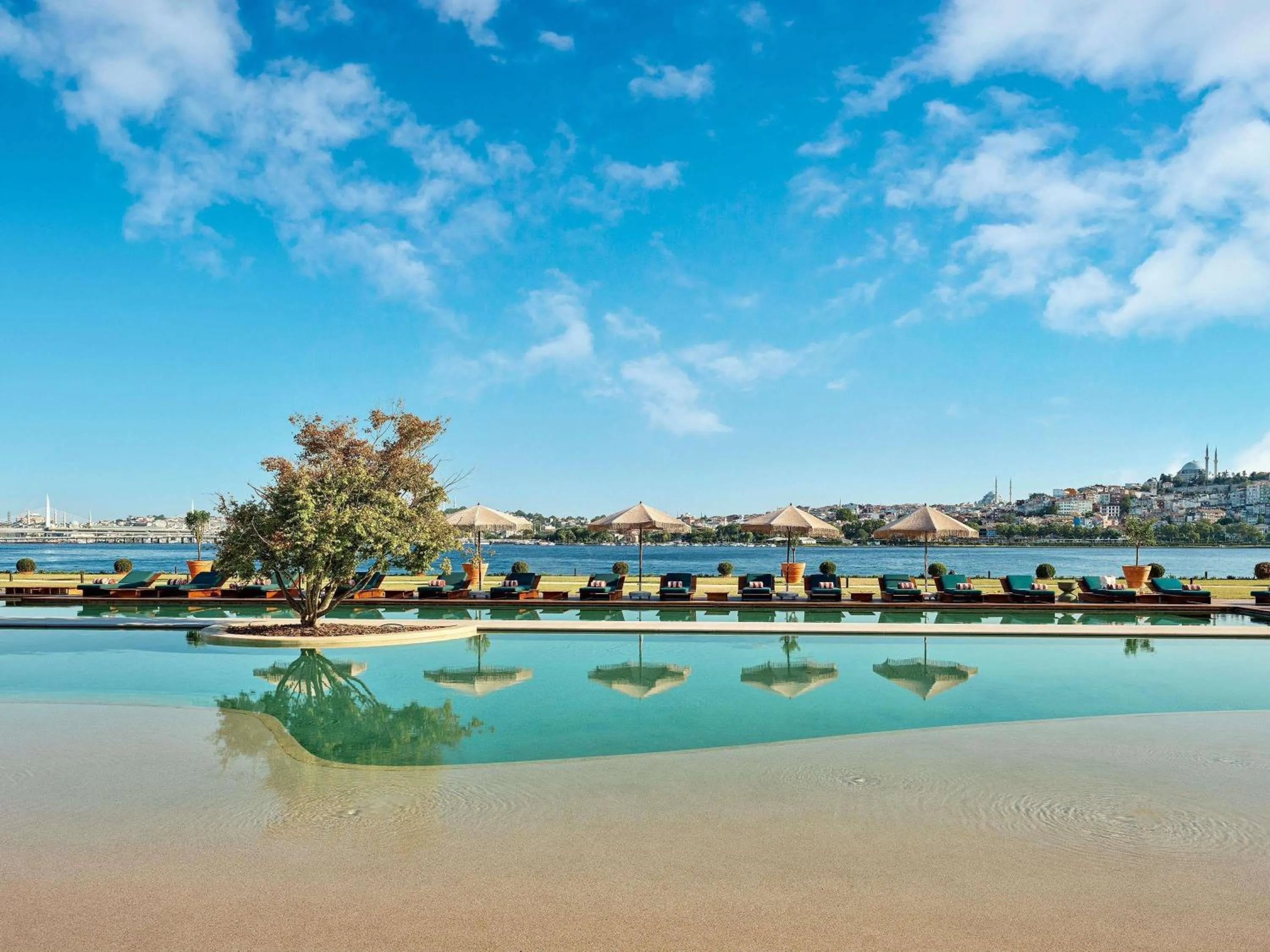 Pool view in Aliée Istanbul - A Paris Society Collection Hotel