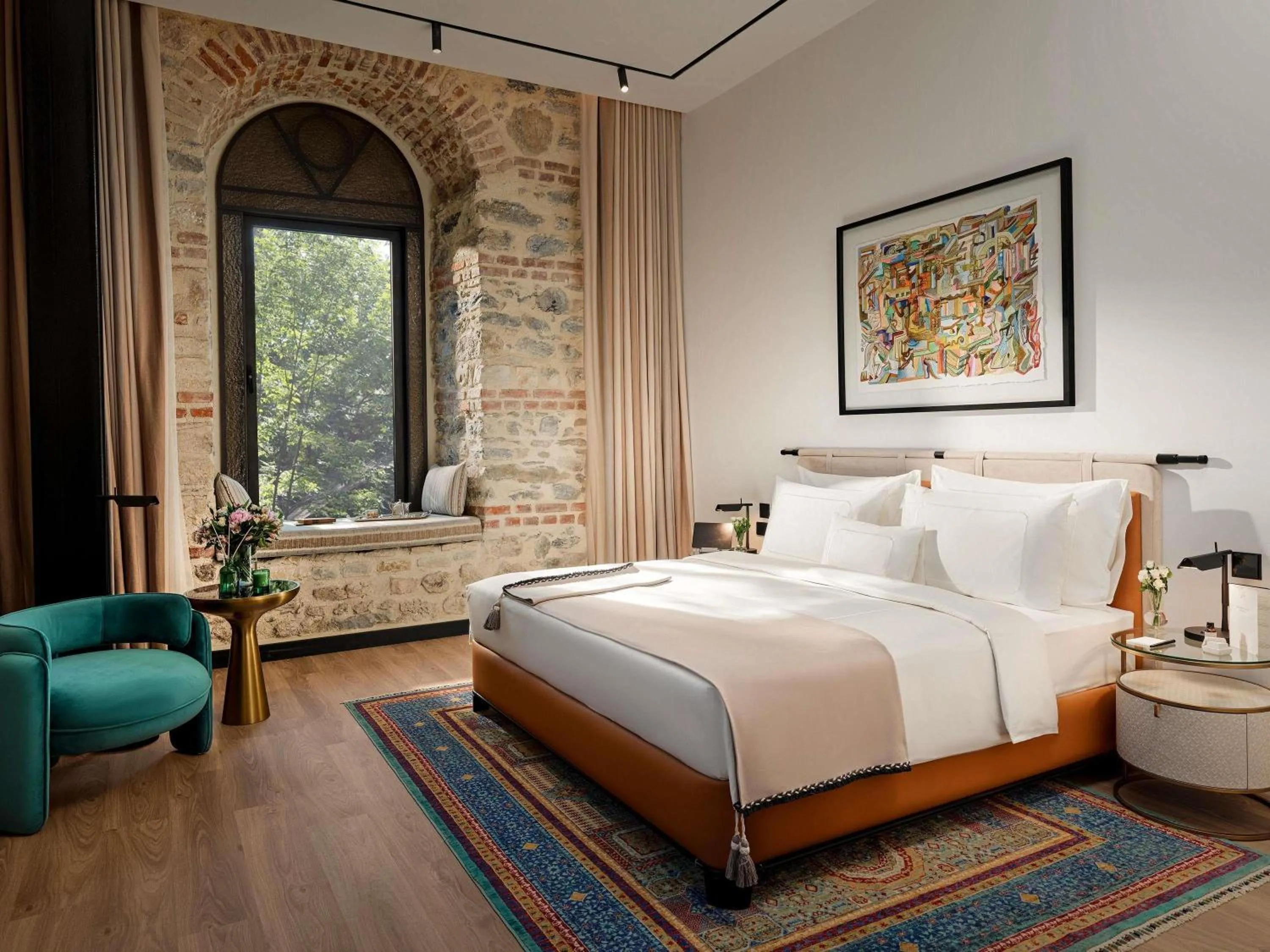 Bedroom, Bed in Aliée Istanbul - A Paris Society Collection Hotel