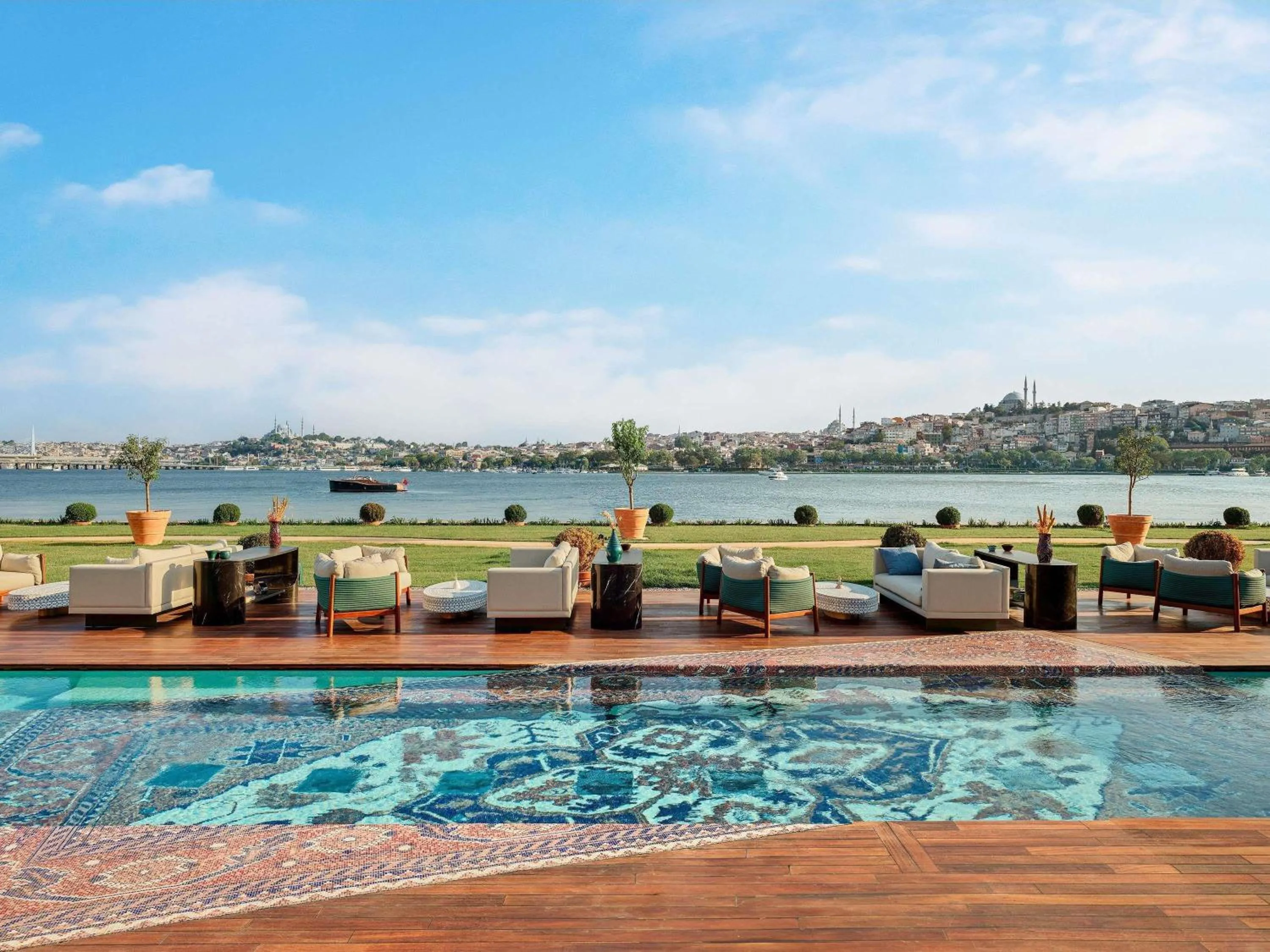Pool view in Aliée Istanbul - A Paris Society Collection Hotel