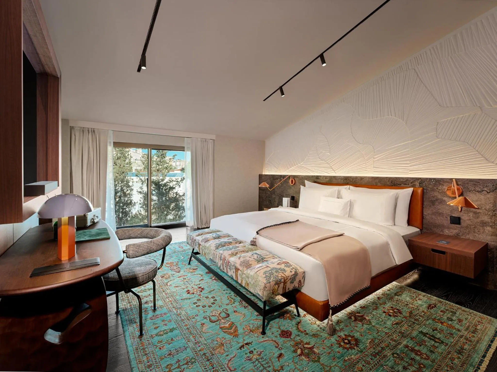 Seating area, Bed in Aliée Istanbul - A Paris Society Collection Hotel