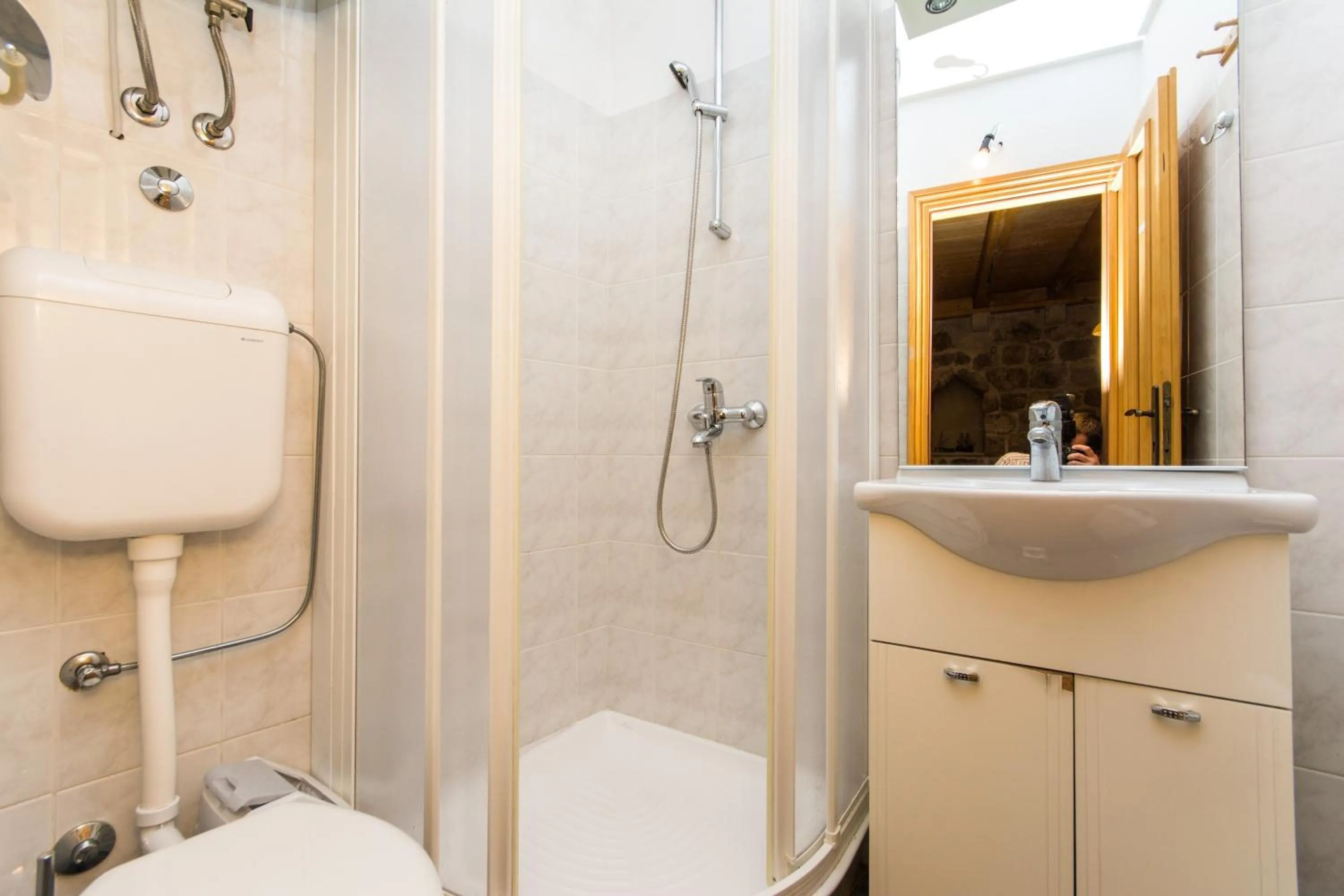 Bathroom in Foteza Apartments