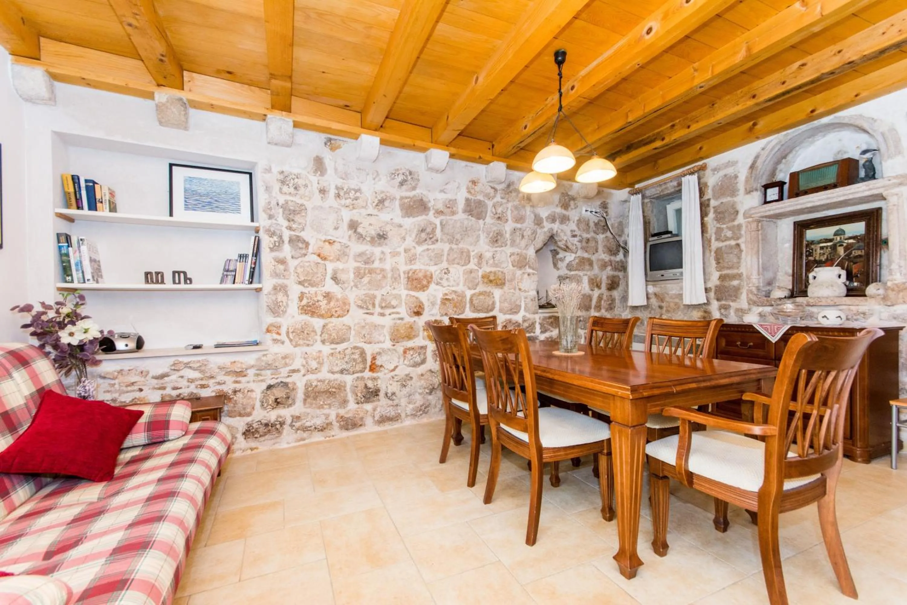 Living room in Foteza Apartments