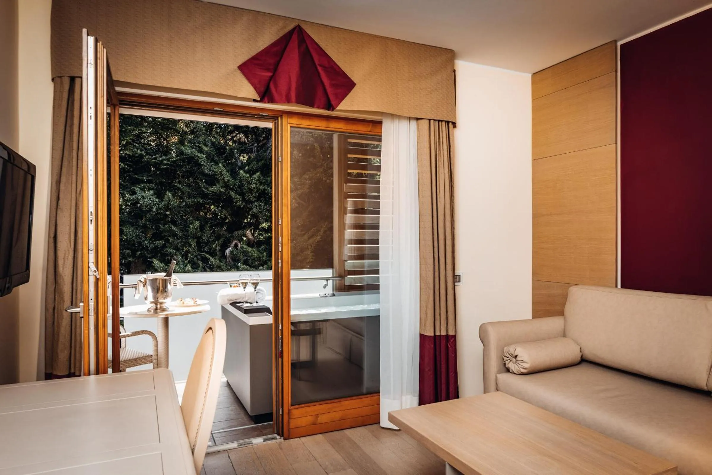 Balcony/Terrace in Hotel Villa Madruzzo