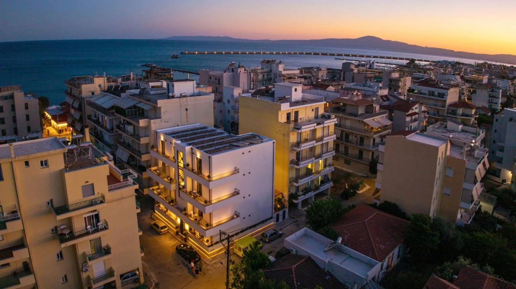 Property building in Achinos - Kalamata Mediterranean Suites