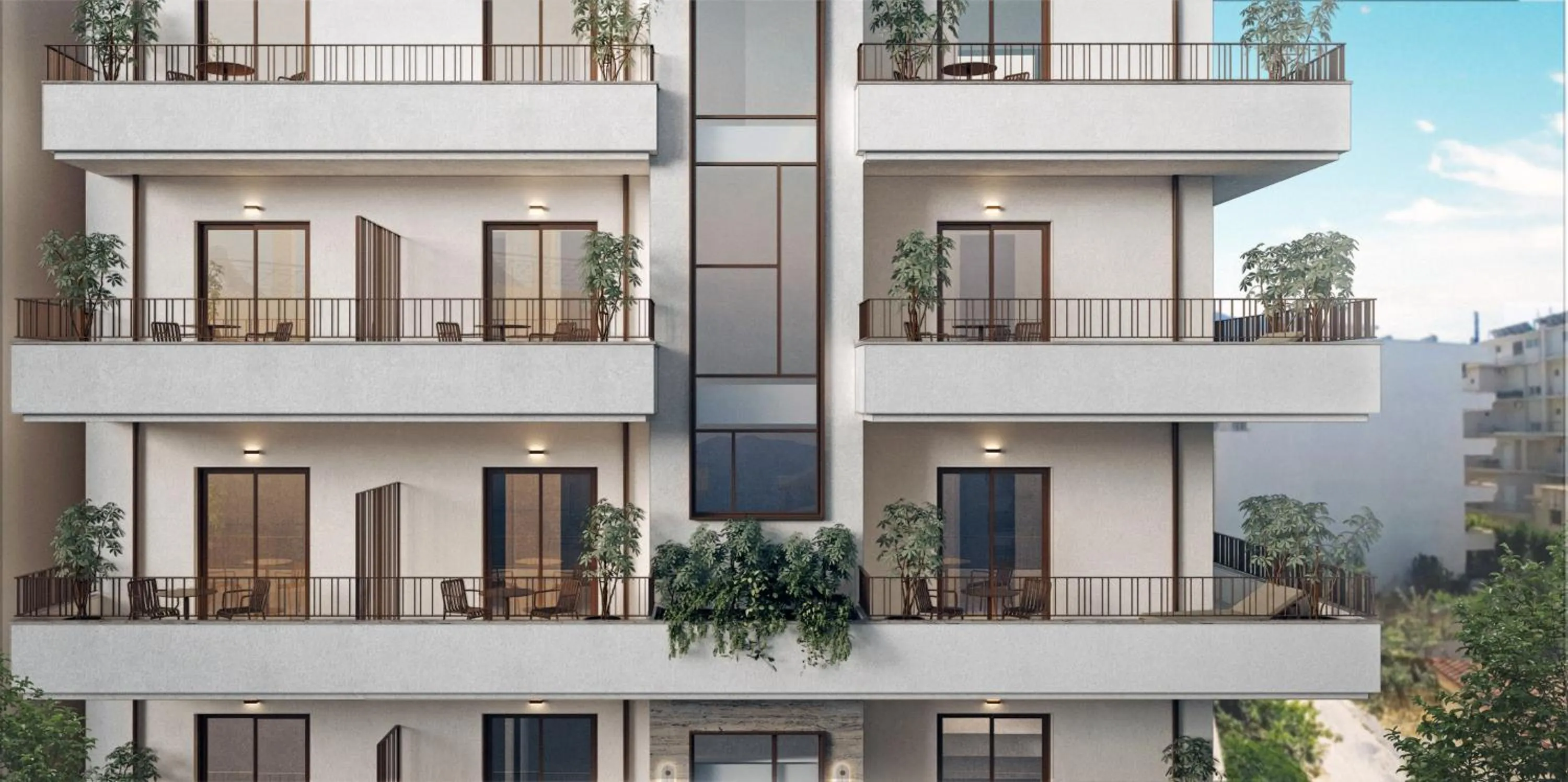 Property building in Achinos - Kalamata Mediterranean Suites