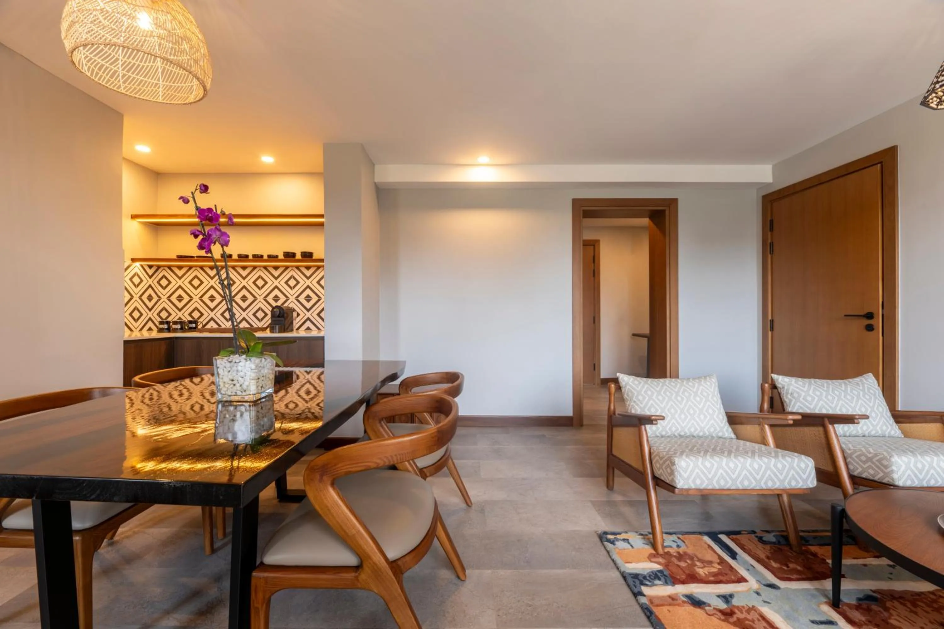 Living room in Zaria Court Kigali, Tapestry Collection by Hilton