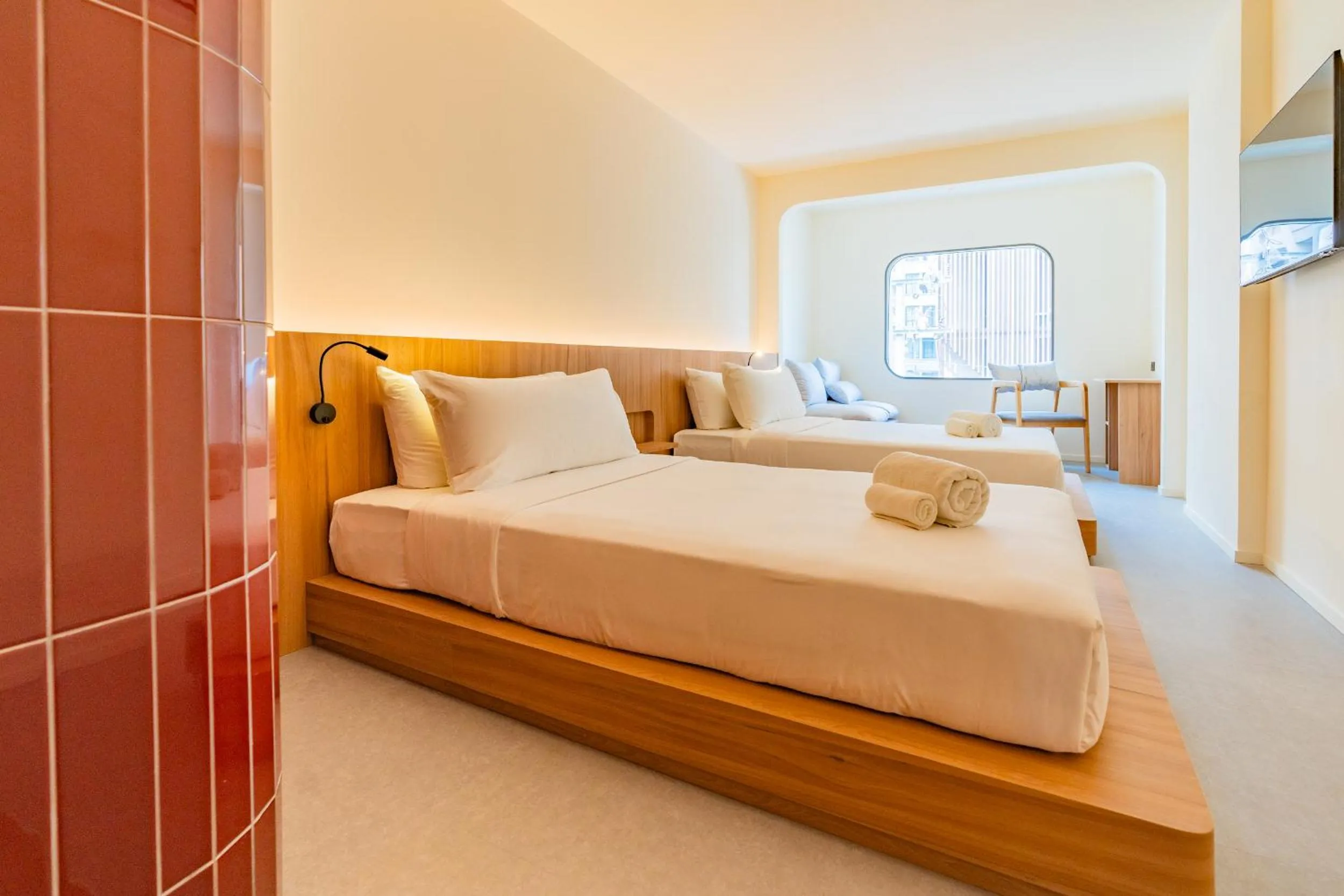 Bed in VELA be Bangkok Siam