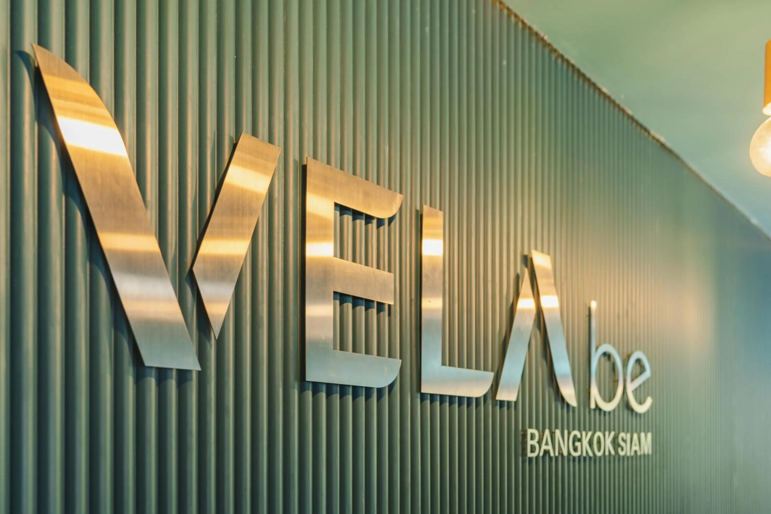 Property logo or sign in VELA be Bangkok Siam