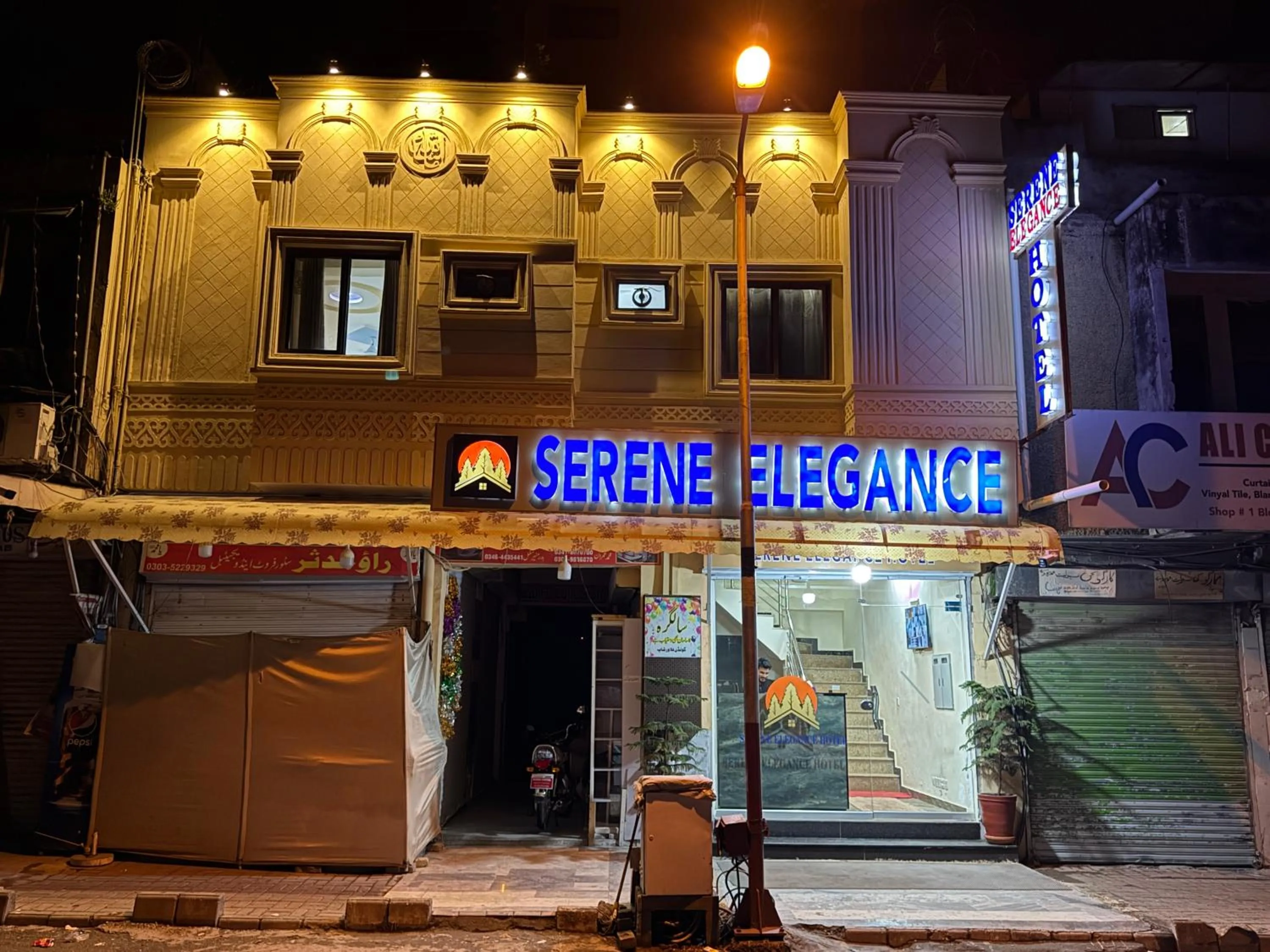 Property building in Serene Elegance Hotel