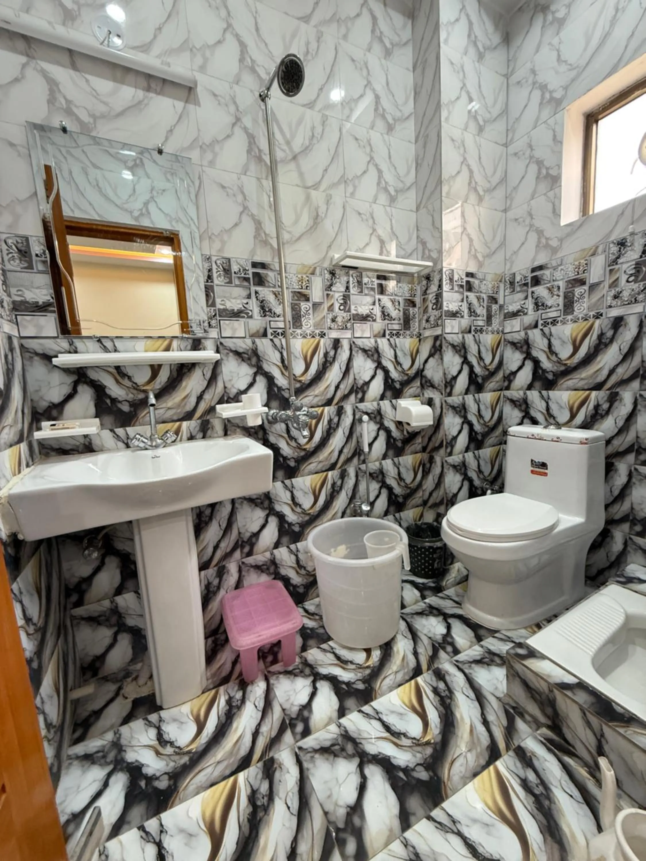 Bathroom in Serene Elegance Hotel