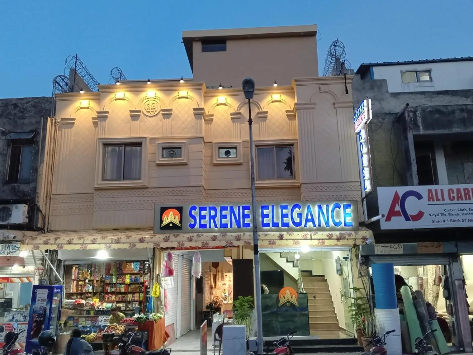 Property building in Serene Elegance Hotel