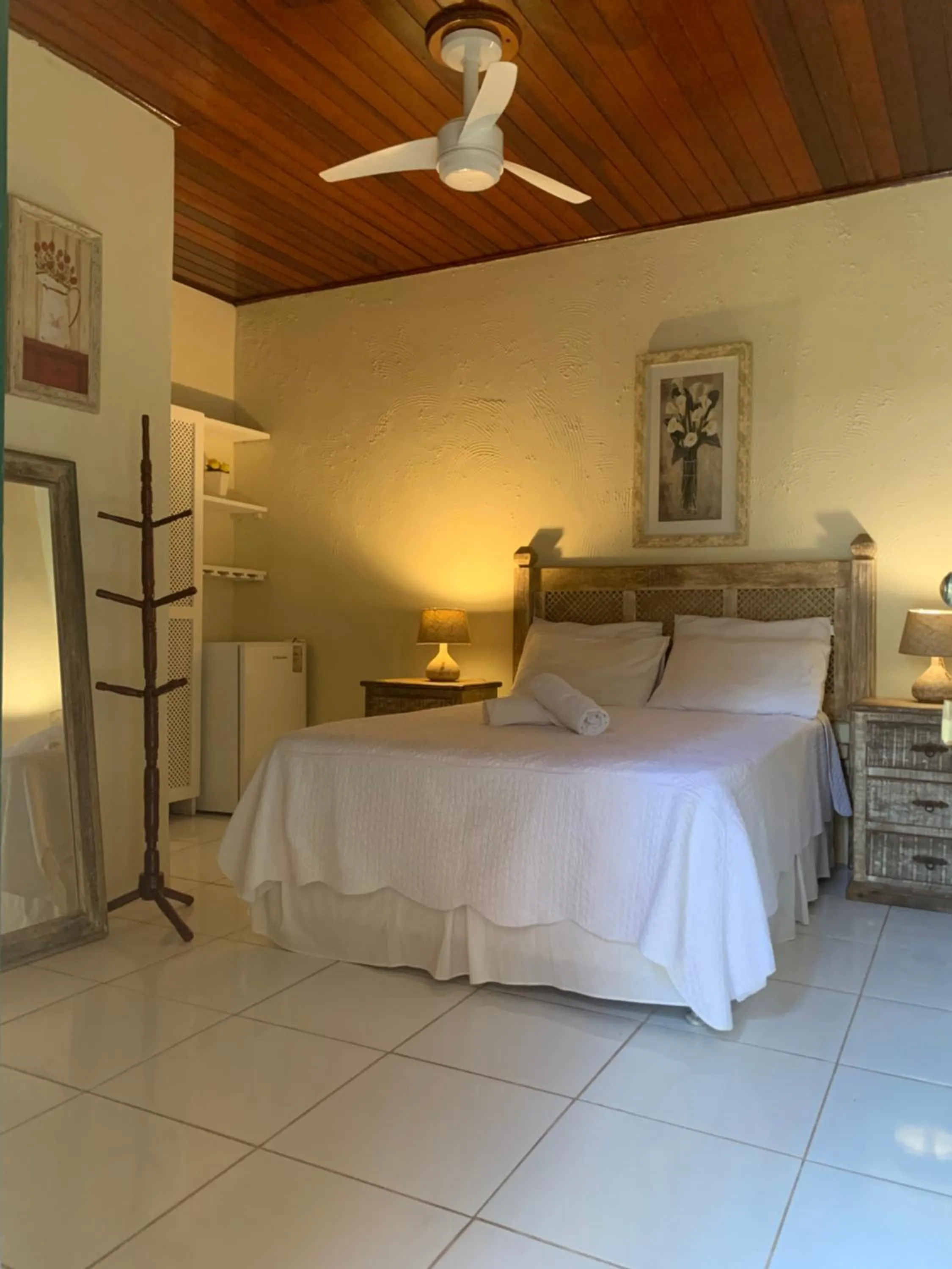 Bed in Pousada Solar da Praia