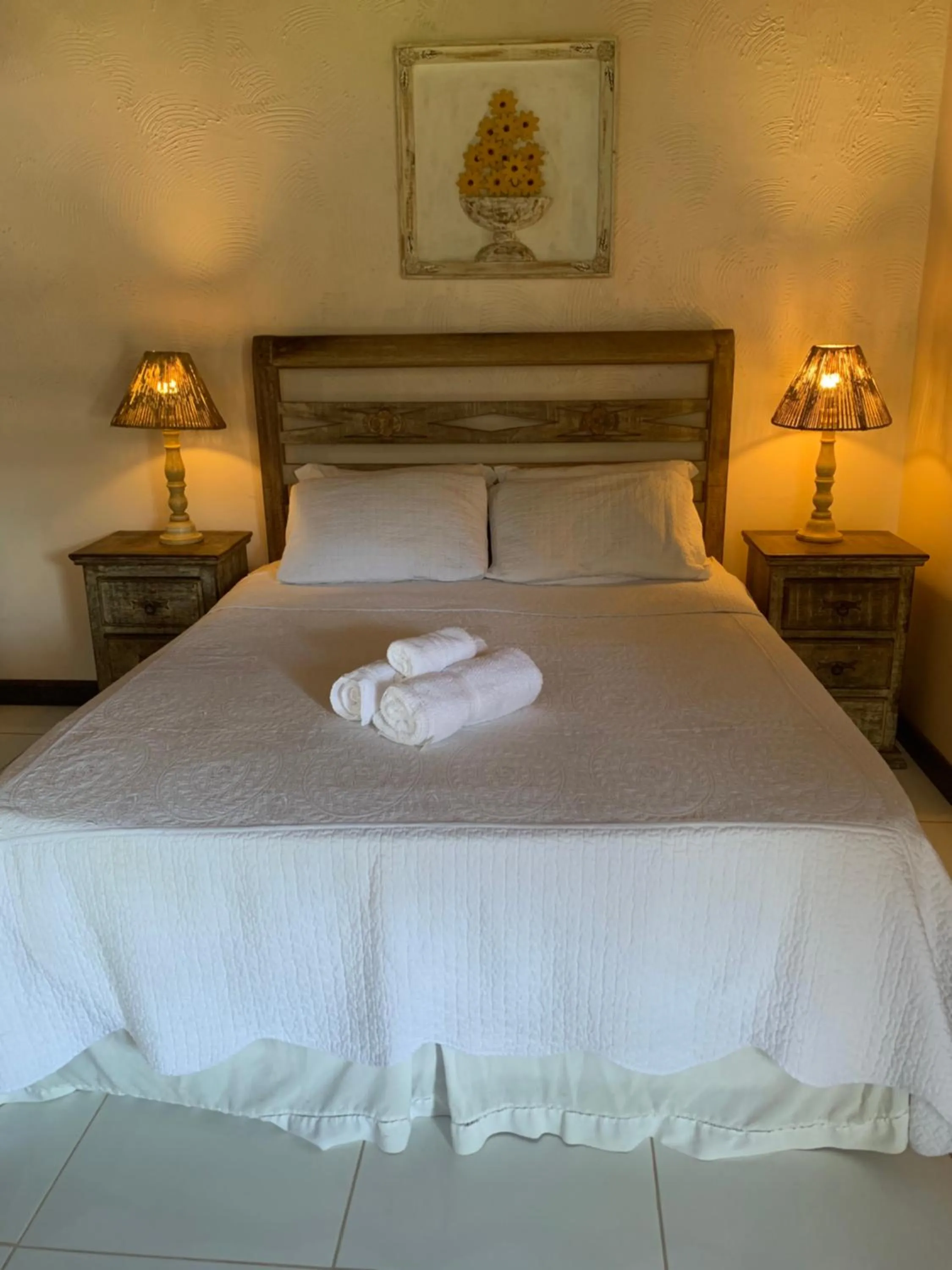 Bed in Pousada Solar da Praia