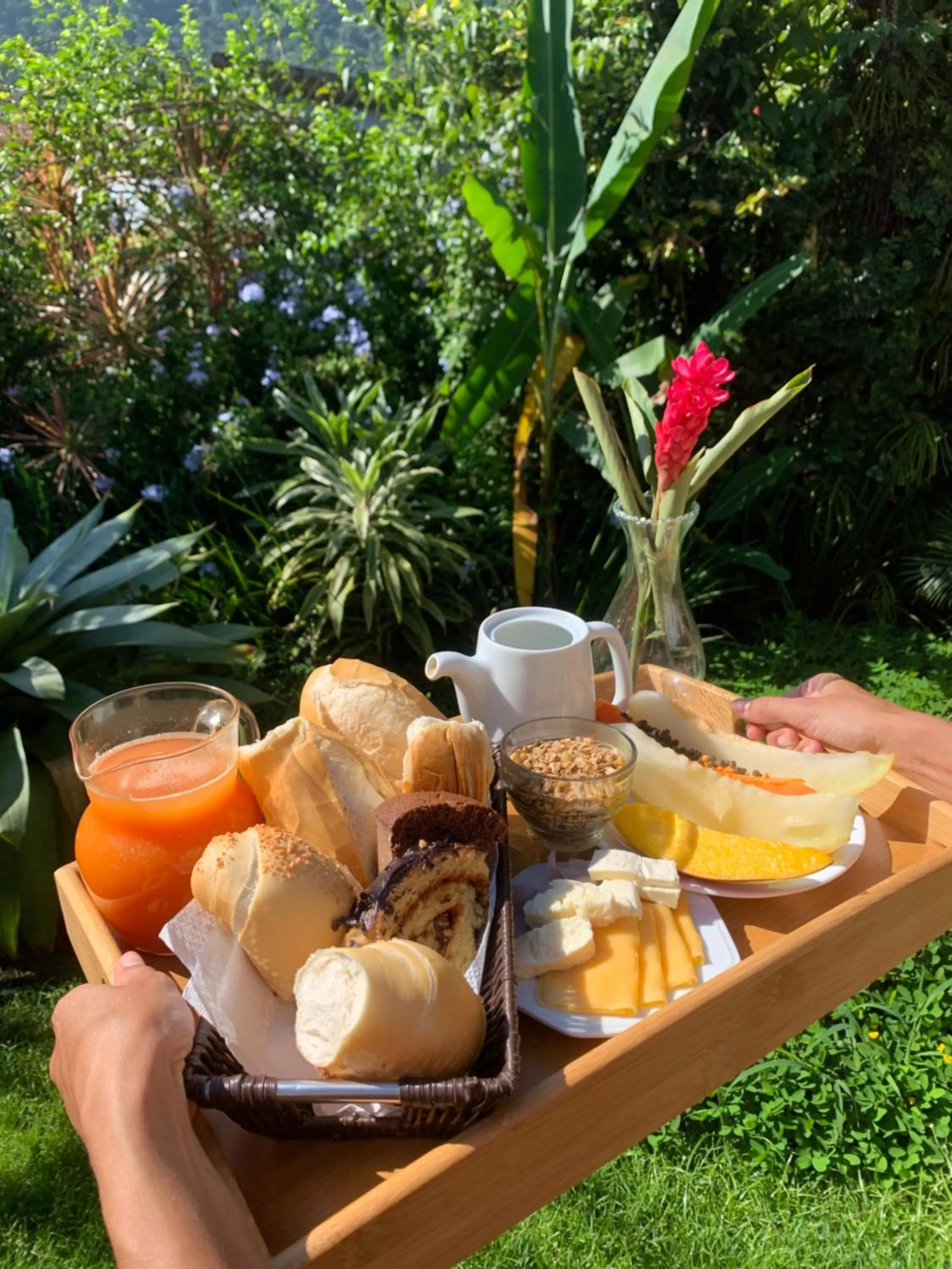 Food and drinks in Pousada Solar da Praia