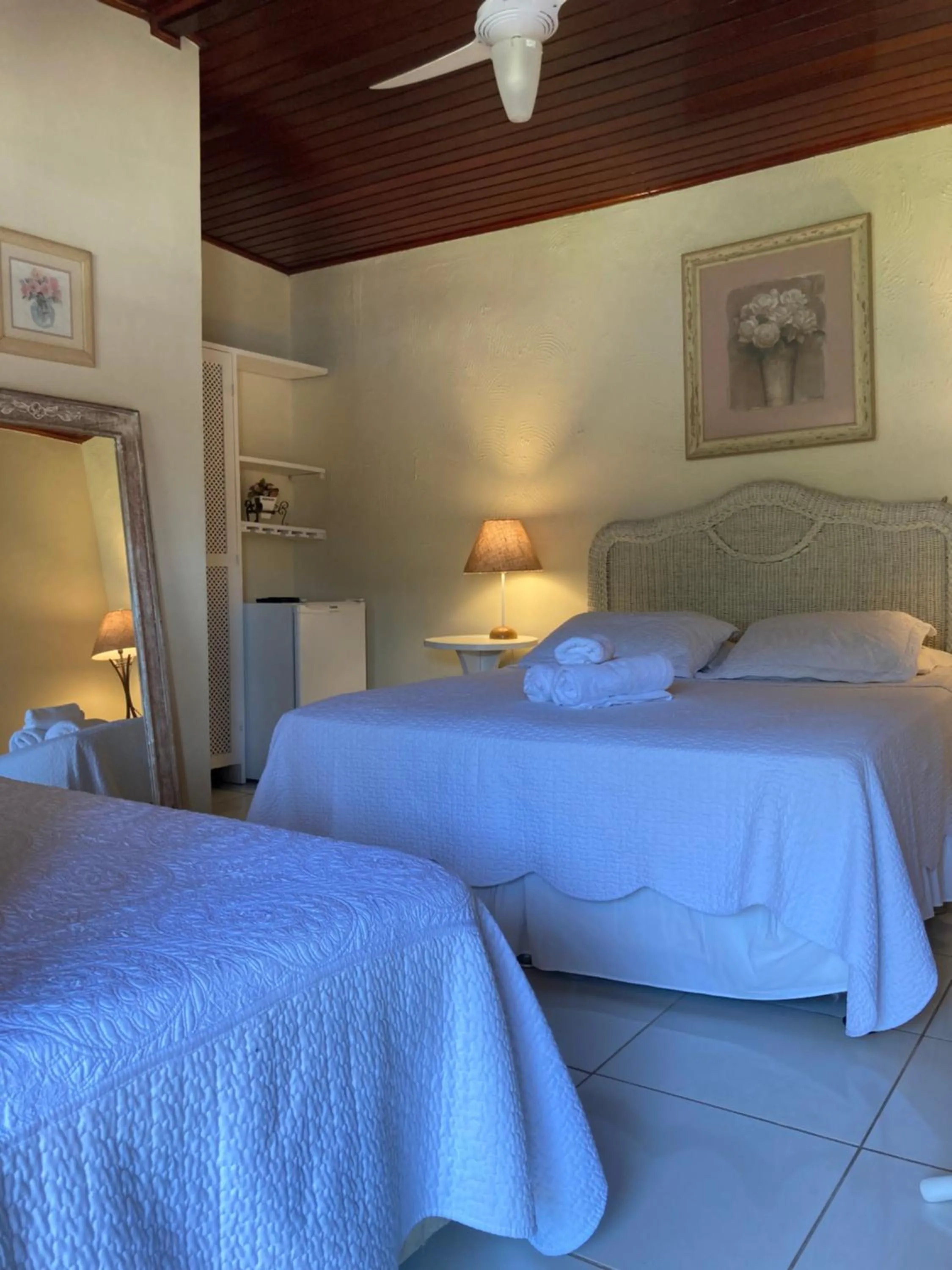 Bed in Pousada Solar da Praia