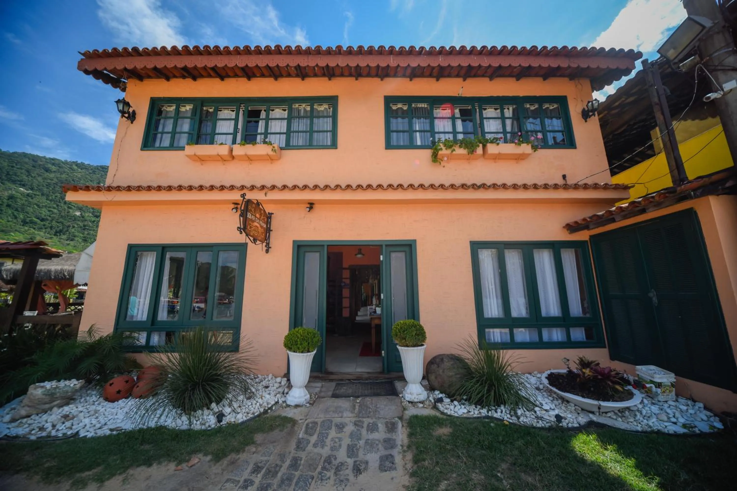 Facade/entrance in Pousada Solar da Praia
