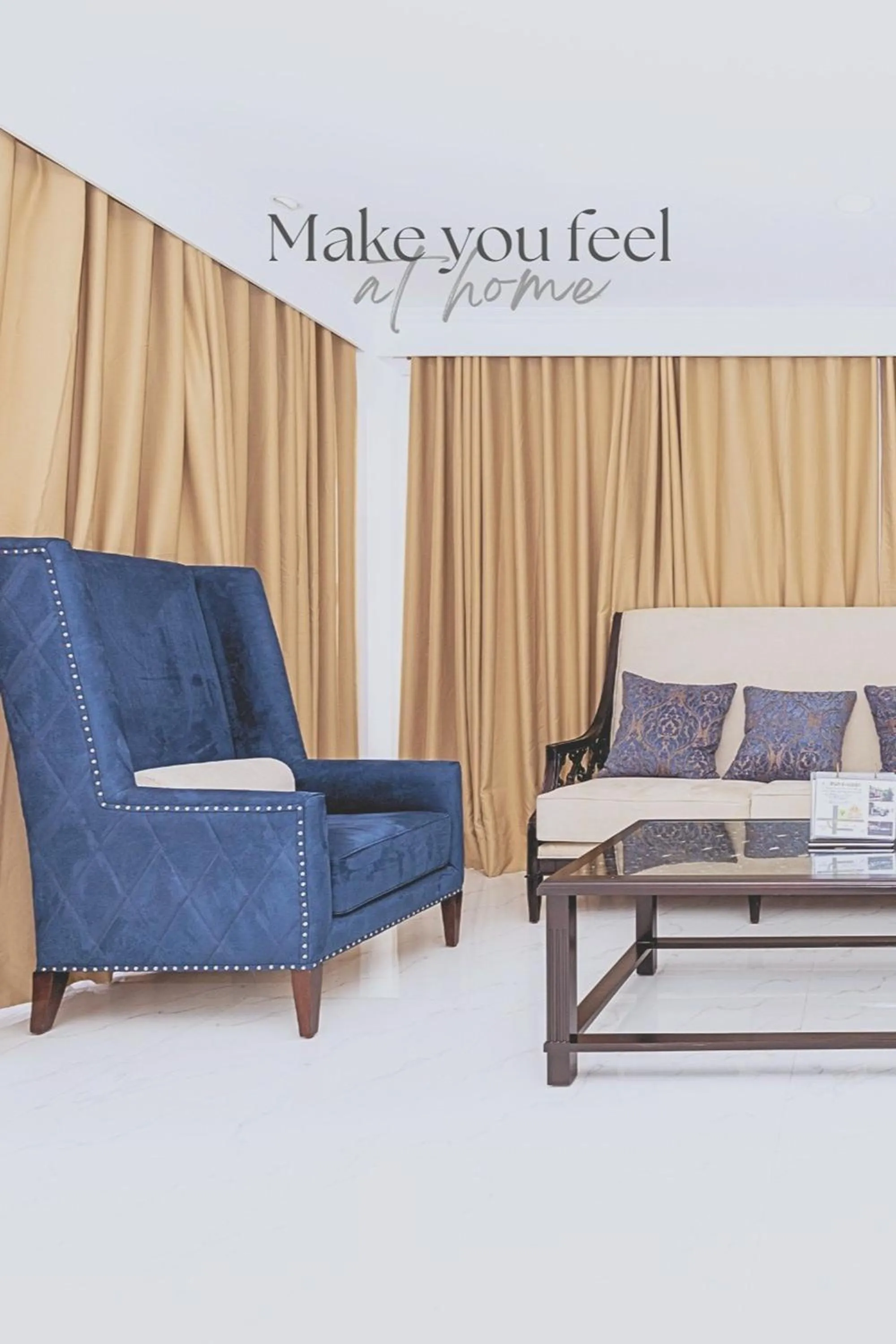 Seating area in The Mark Resort Cebu